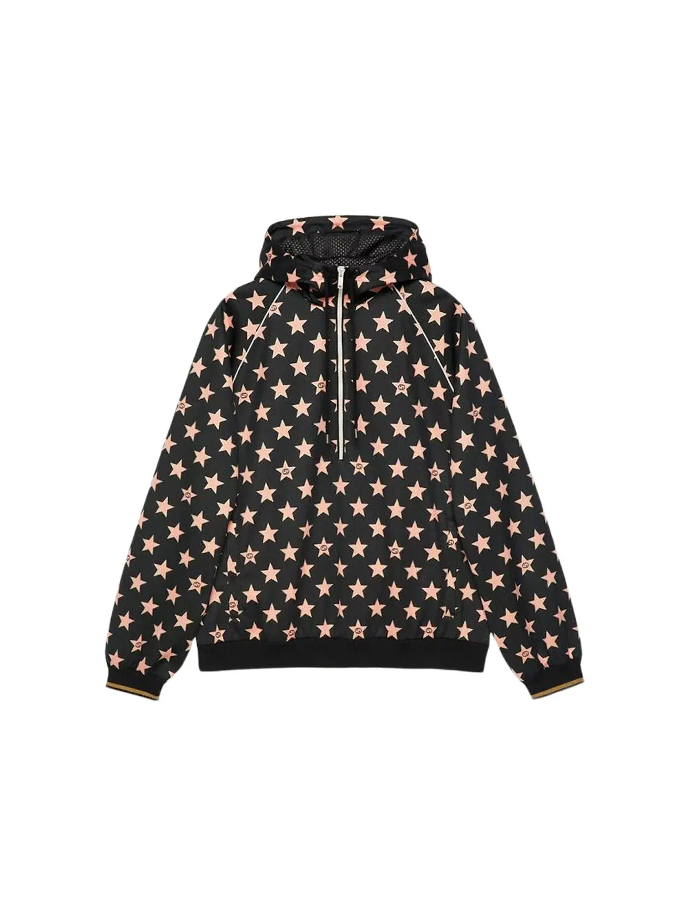 Мужская куртка с принтом Jacket Gucci — изображение 1 из 1, черный розовый