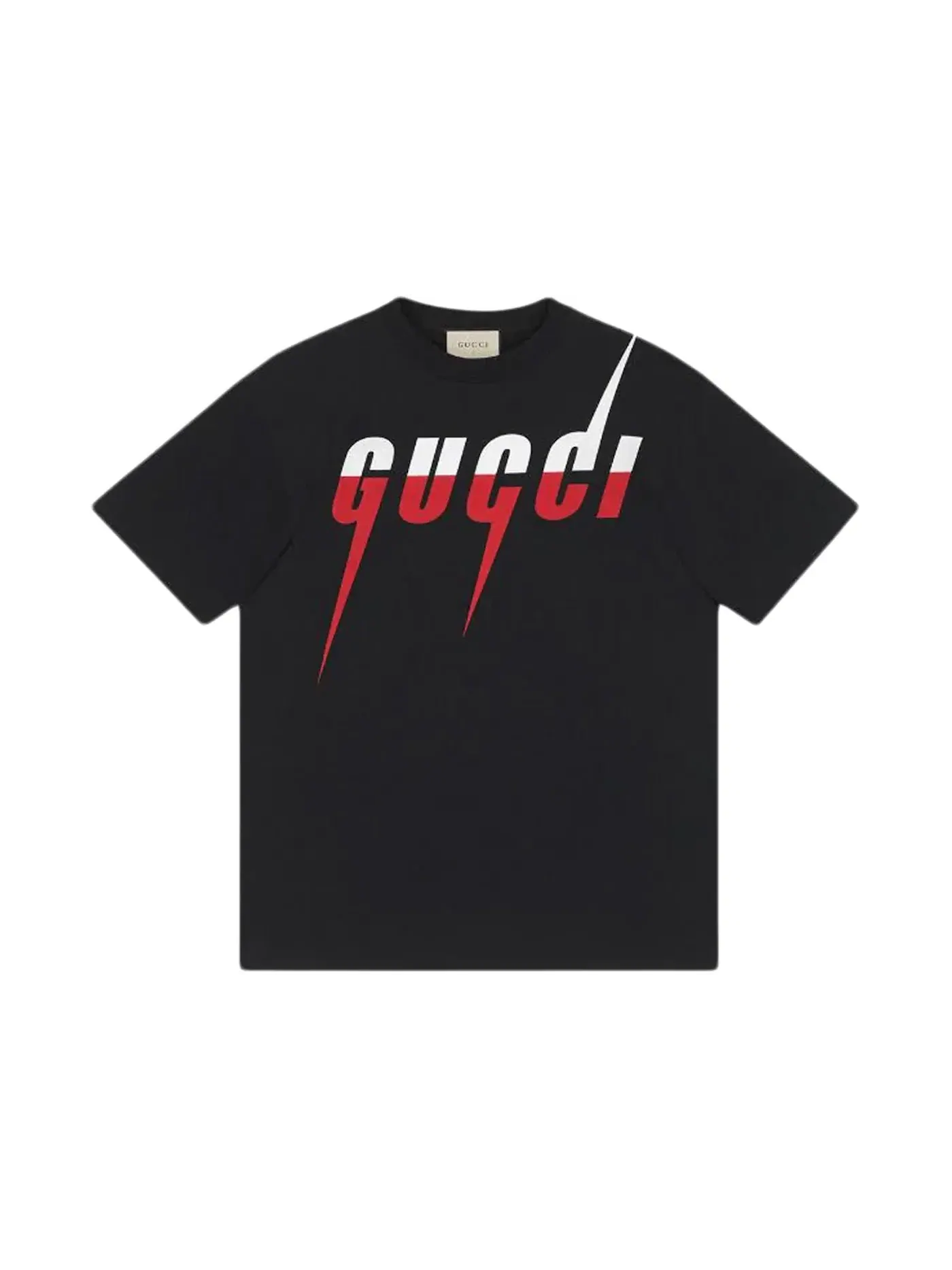 Мужская футболка с принтом Blade Gucci — изображение 1 из 1, черный/красный/белый