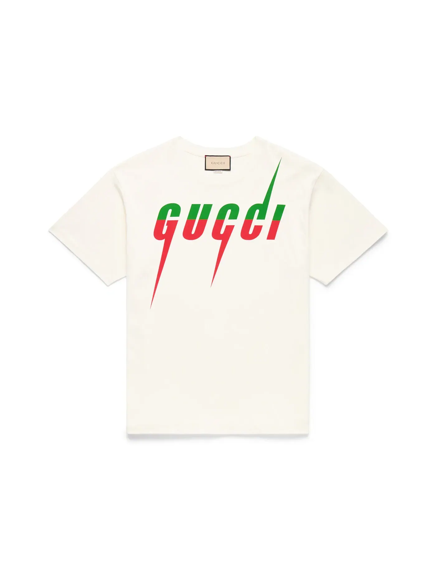Мужская футболка с принтом Gucci Blade Gucci — изображение 1 из 5, белый