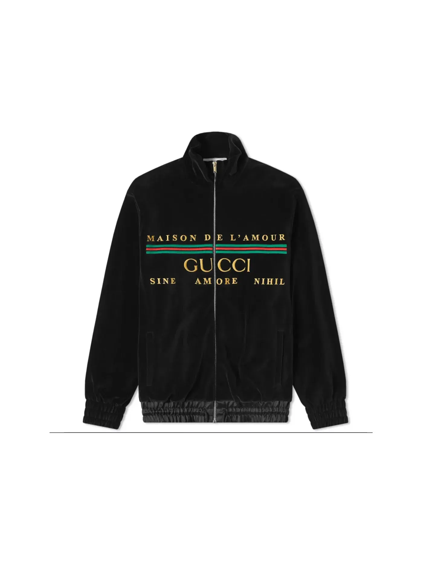 Мужская куртка Track Jacket Gucci — изображение 1 из 1, черный