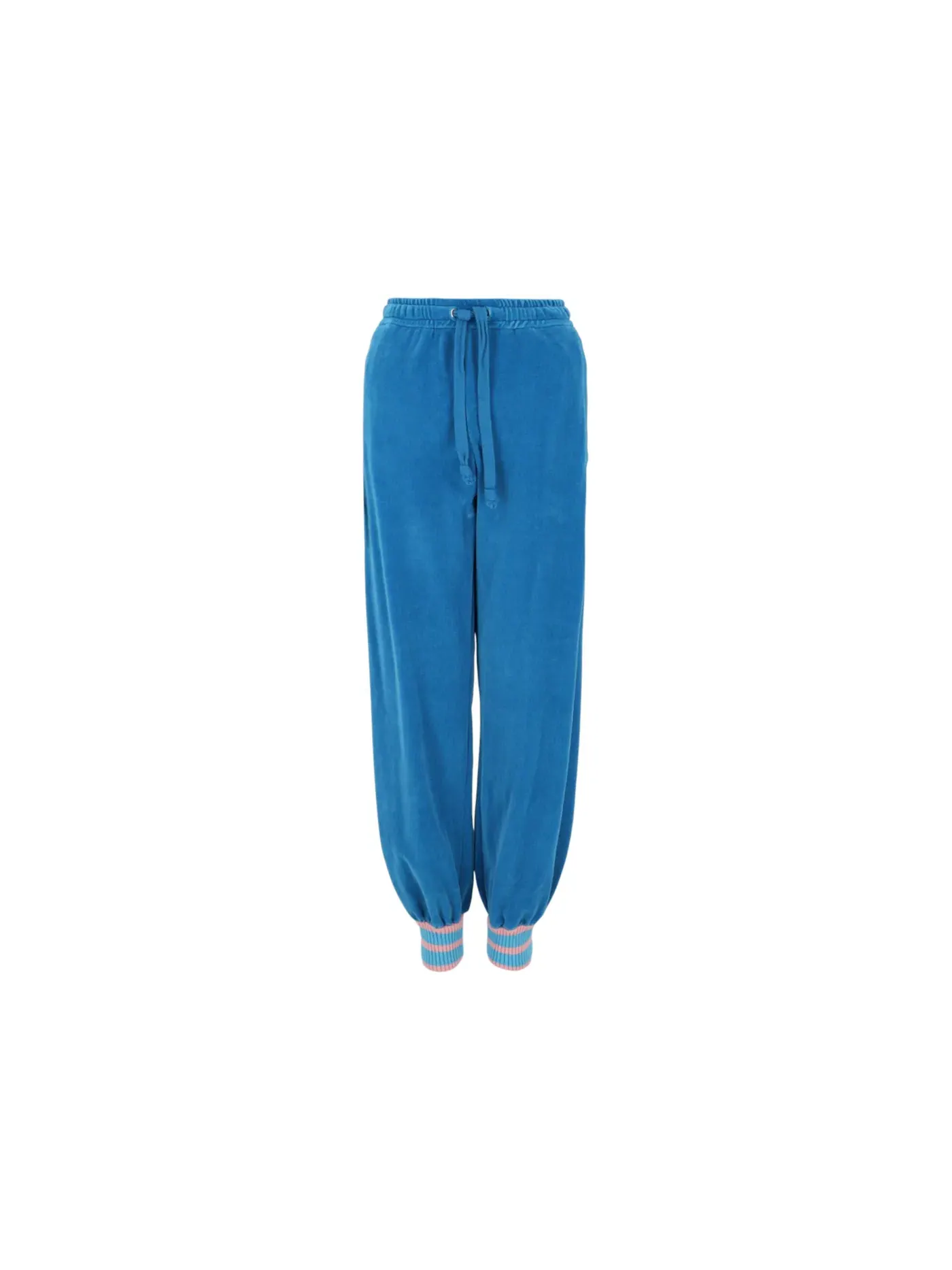 Женские спортивные штаны из шенилла Gucci Joggers — изображение 1 из 3, синий