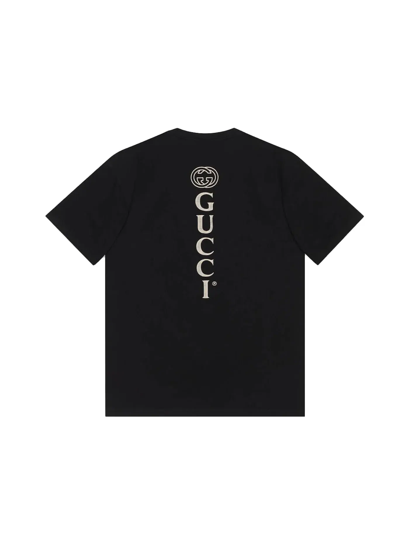 Мужская футболка с принтом Chicago vs. Everybody Gucci — изображение 2 из 2, черный