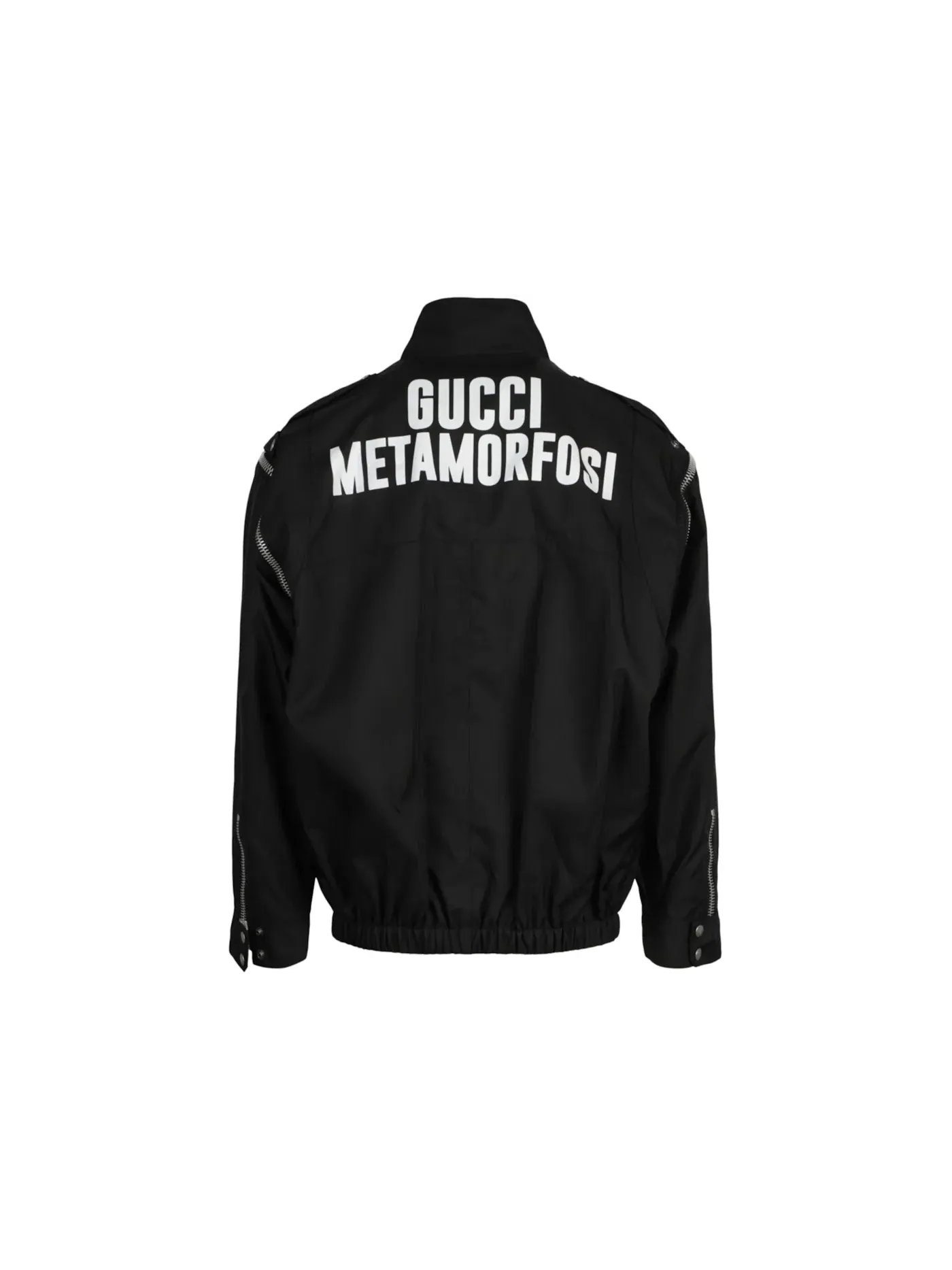 Мужская куртка с принтом Convertible Graphic Print Gucci — изображение 2 из 3, черный