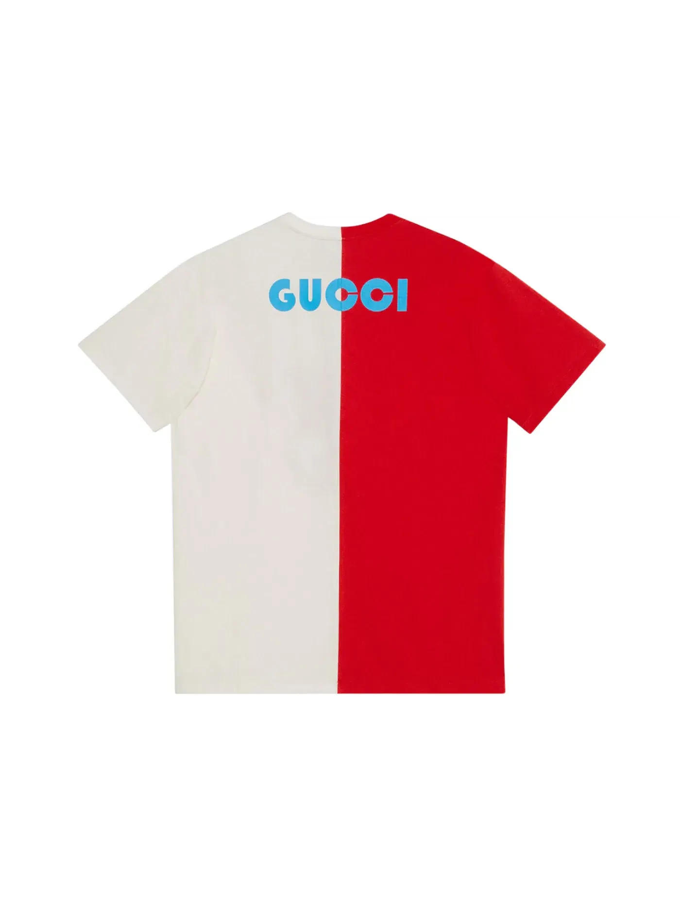 Мужская футболка с принтом Jester Gucci — изображение 2 из 2, красный/белый