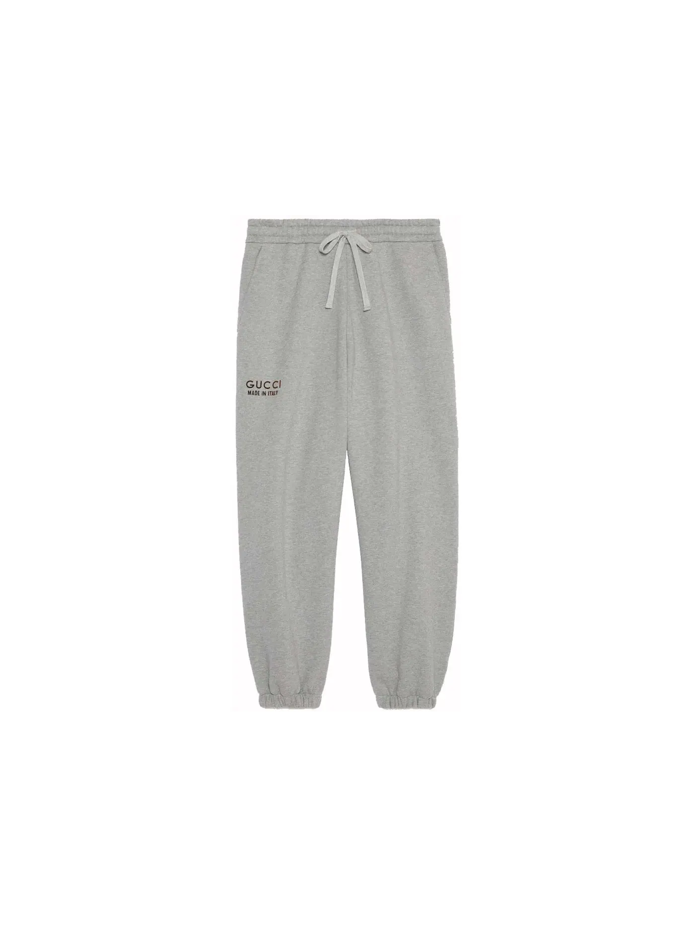 Мужские спортивные штаны с принтом Sweatpant with Print Gucci — изображение 1 из 1, серый