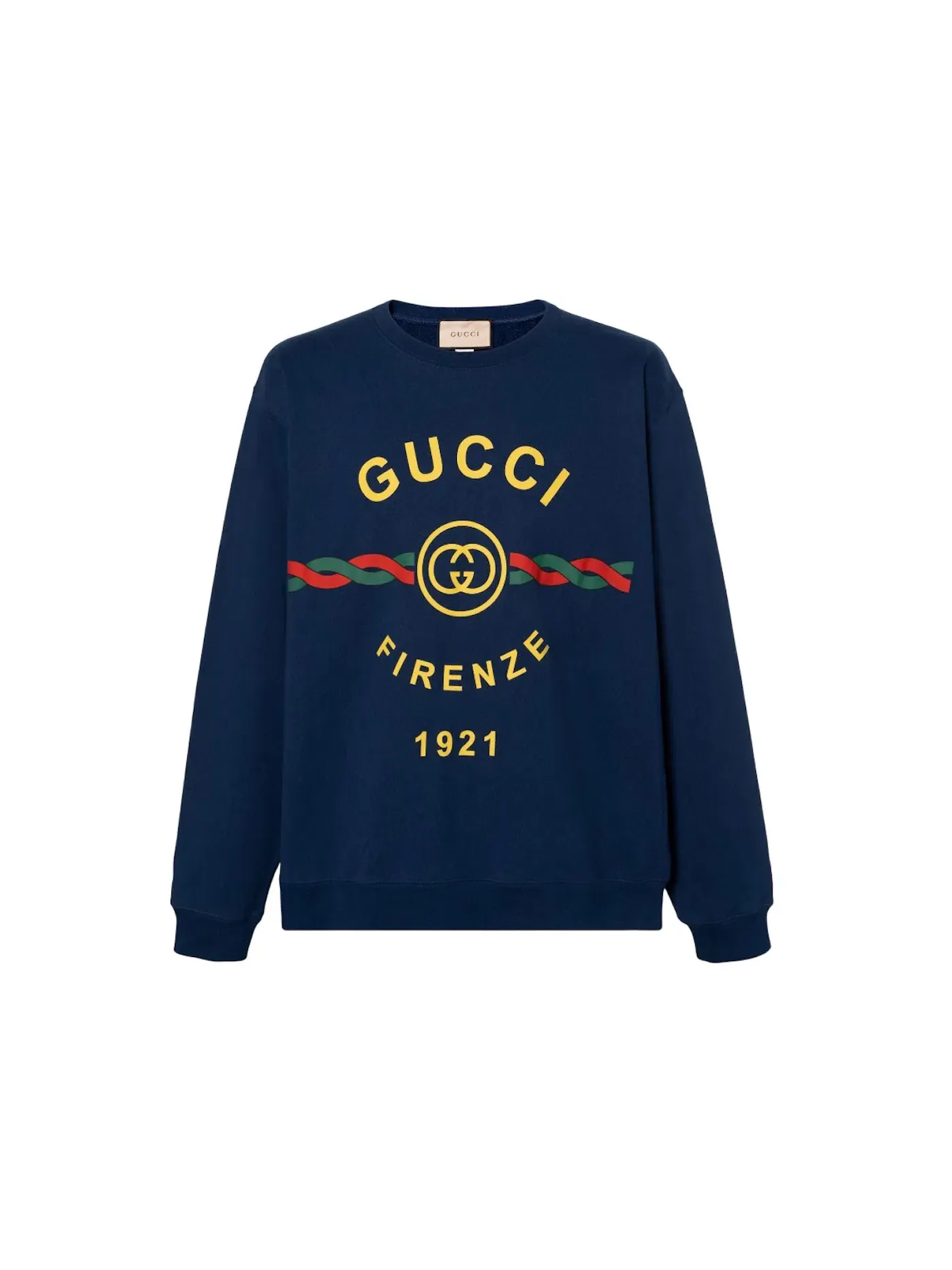 Мужской свитшот с принтом Sweatshirt Gucci — изображение 1 из 2, синий