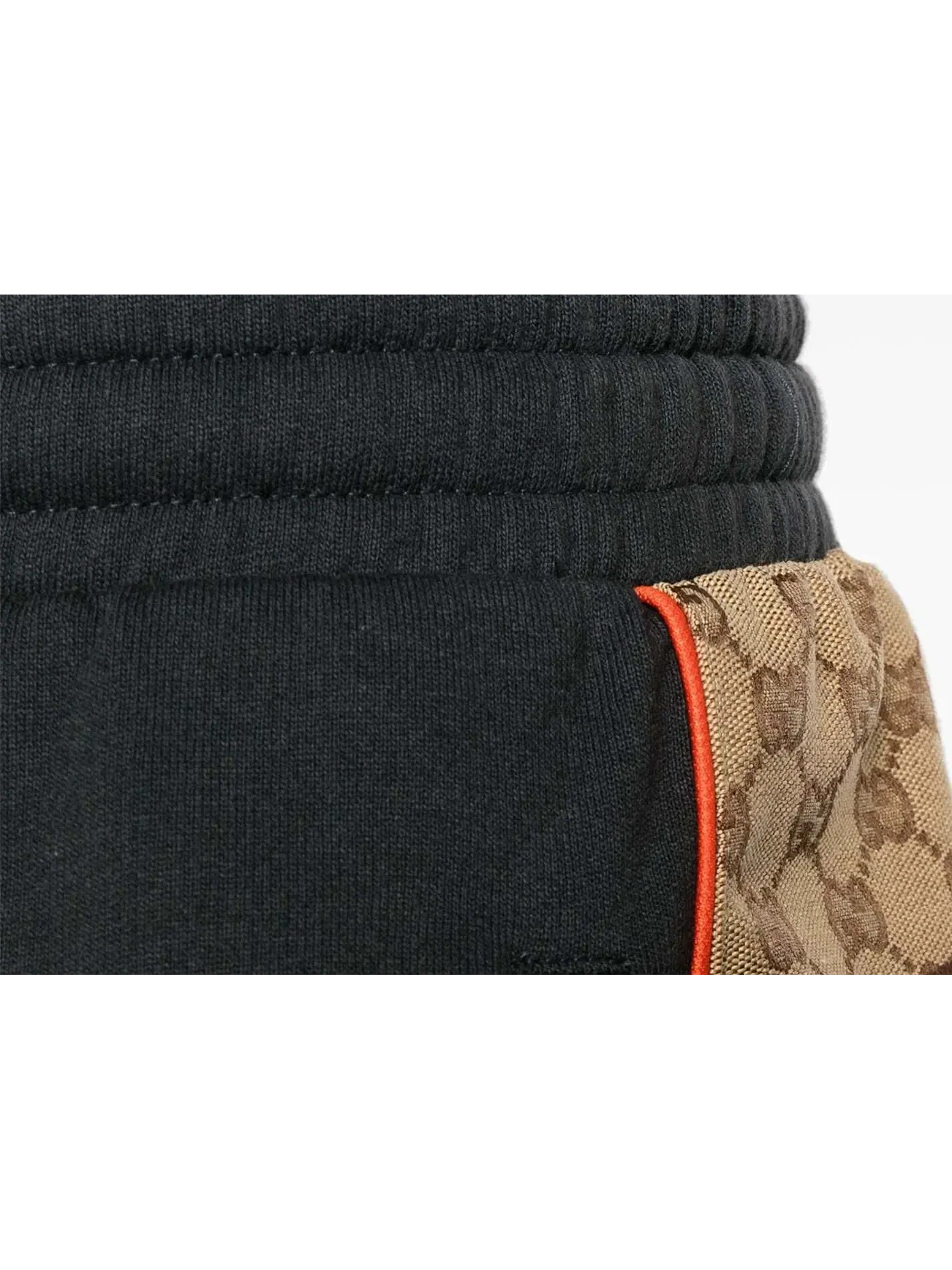 Мужские шорты GG Insert Jogging Shorts Gucci — изображение 2 из 2, черный