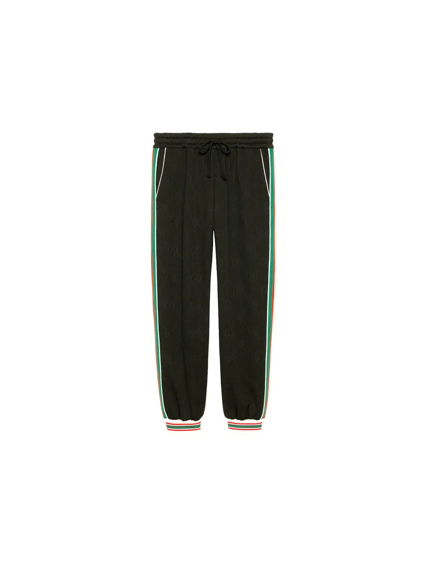 Мужские спортивные штаны с принтом Jogging Pant Gucci — изображение 1 из 1, черный