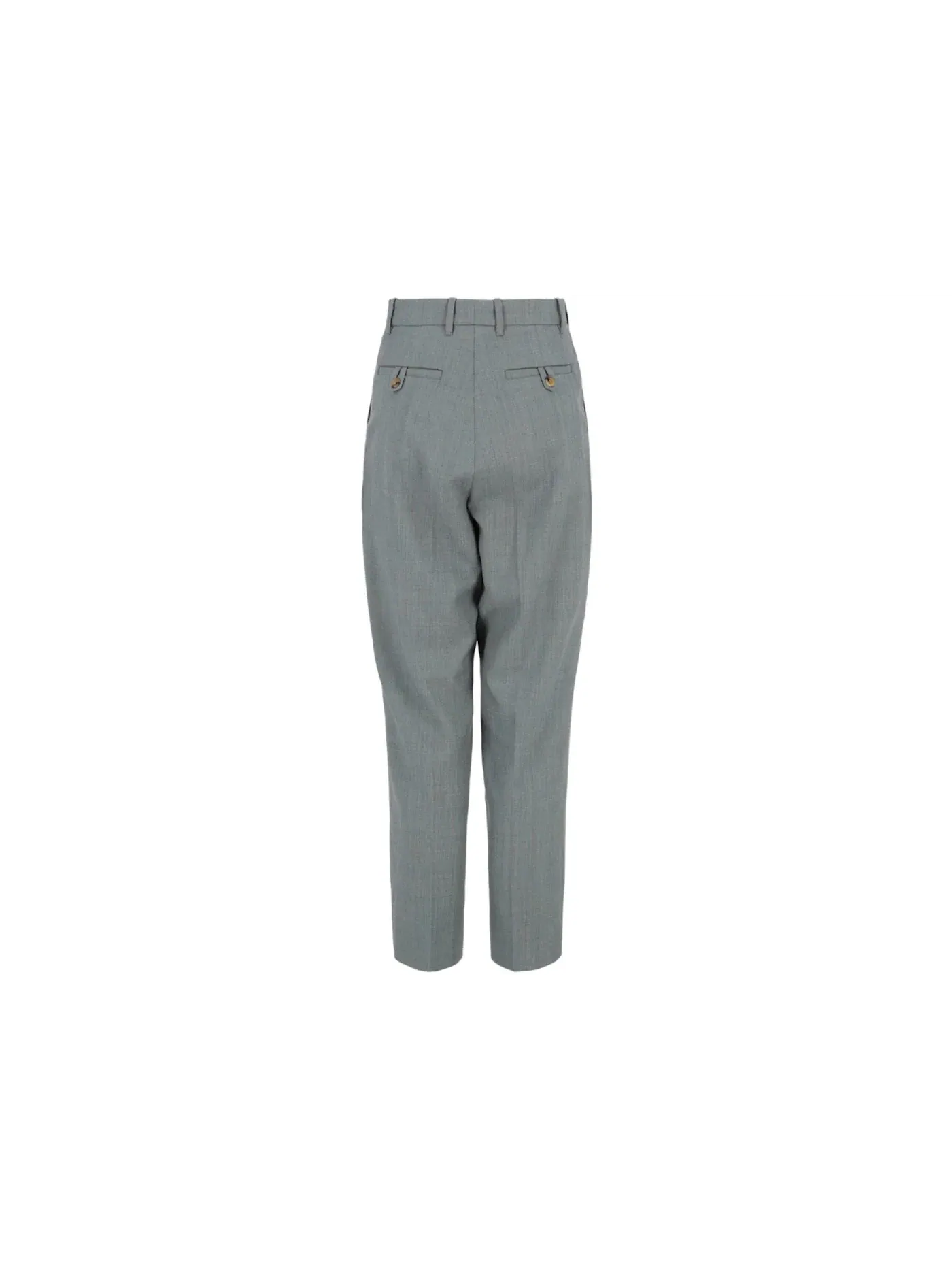 Женские брюки прямого кроя Gucci Pants — изображение 2 из 3, серый