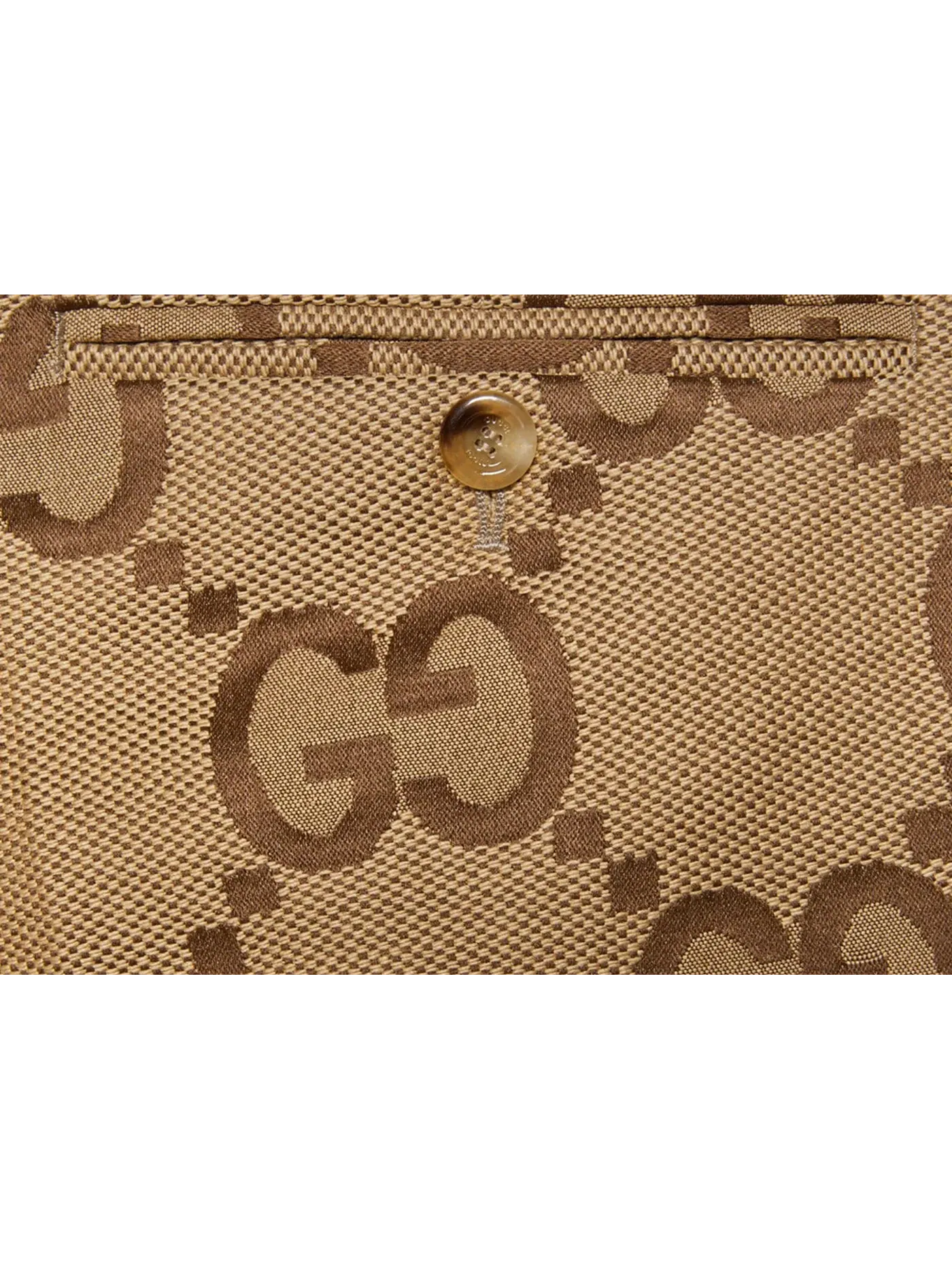 Мужские шорты с принтом Jumbo GG Gucci — изображение 2 из 2, бежевый