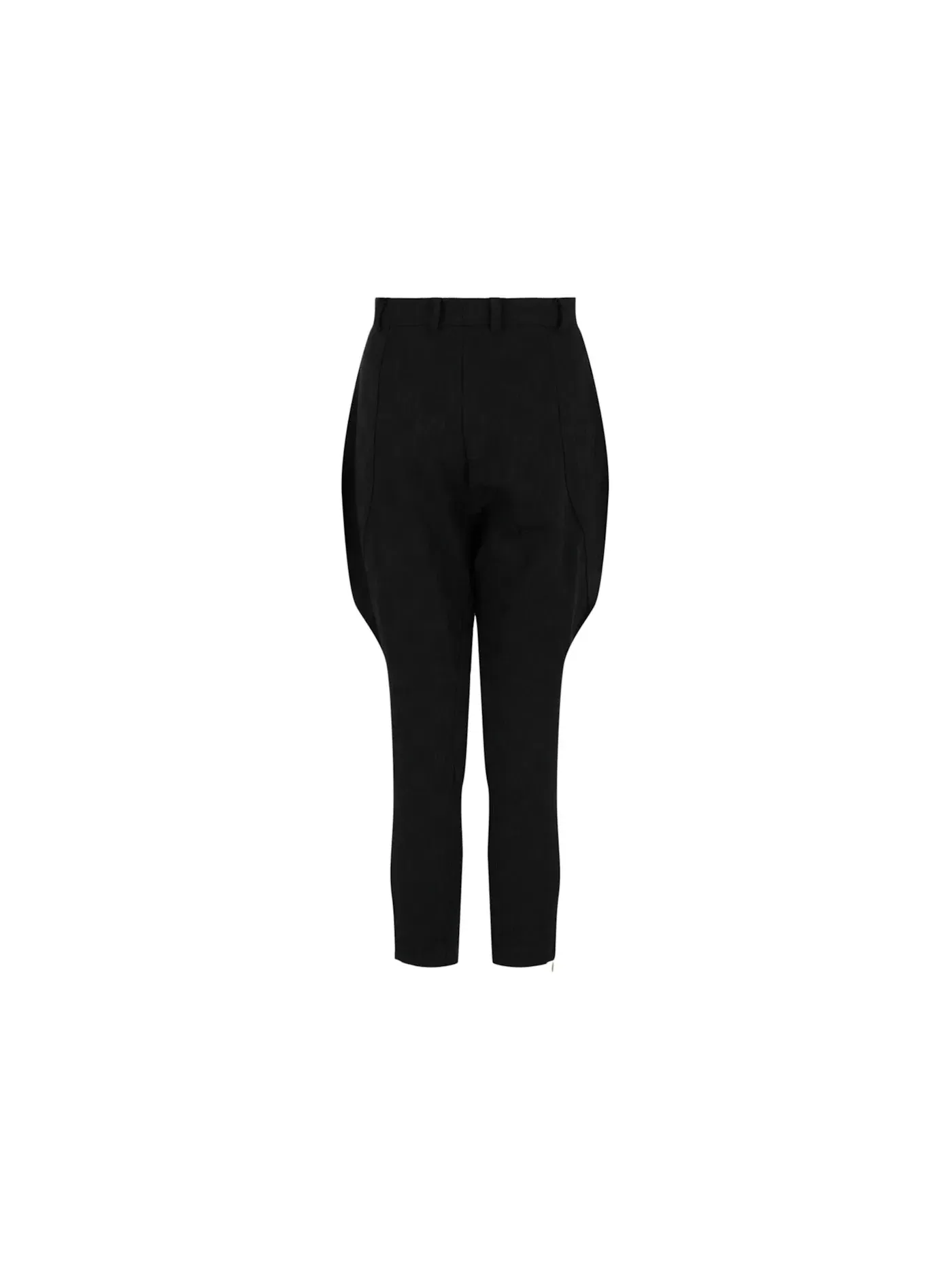 Женские брюки с принтом Gucci Logo Embossed Stirrup Gucci — изображение 2 из 3, черный