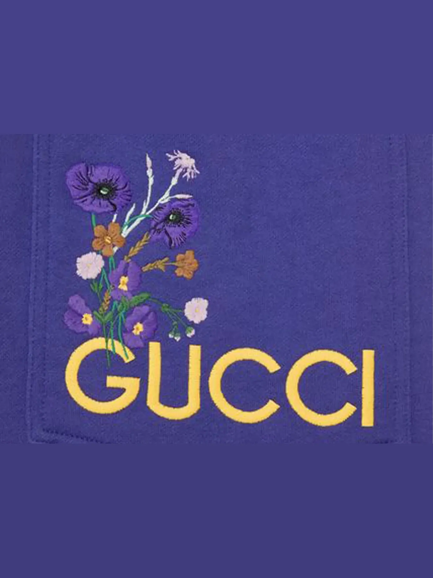 Мужские спортивные штаны с принтом Lovelight Gucci — изображение 3 из 3, фиолетовый