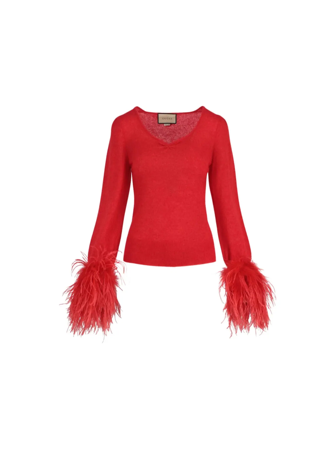 Женский свитер красный Sweater Gucci — изображение 1 из 3