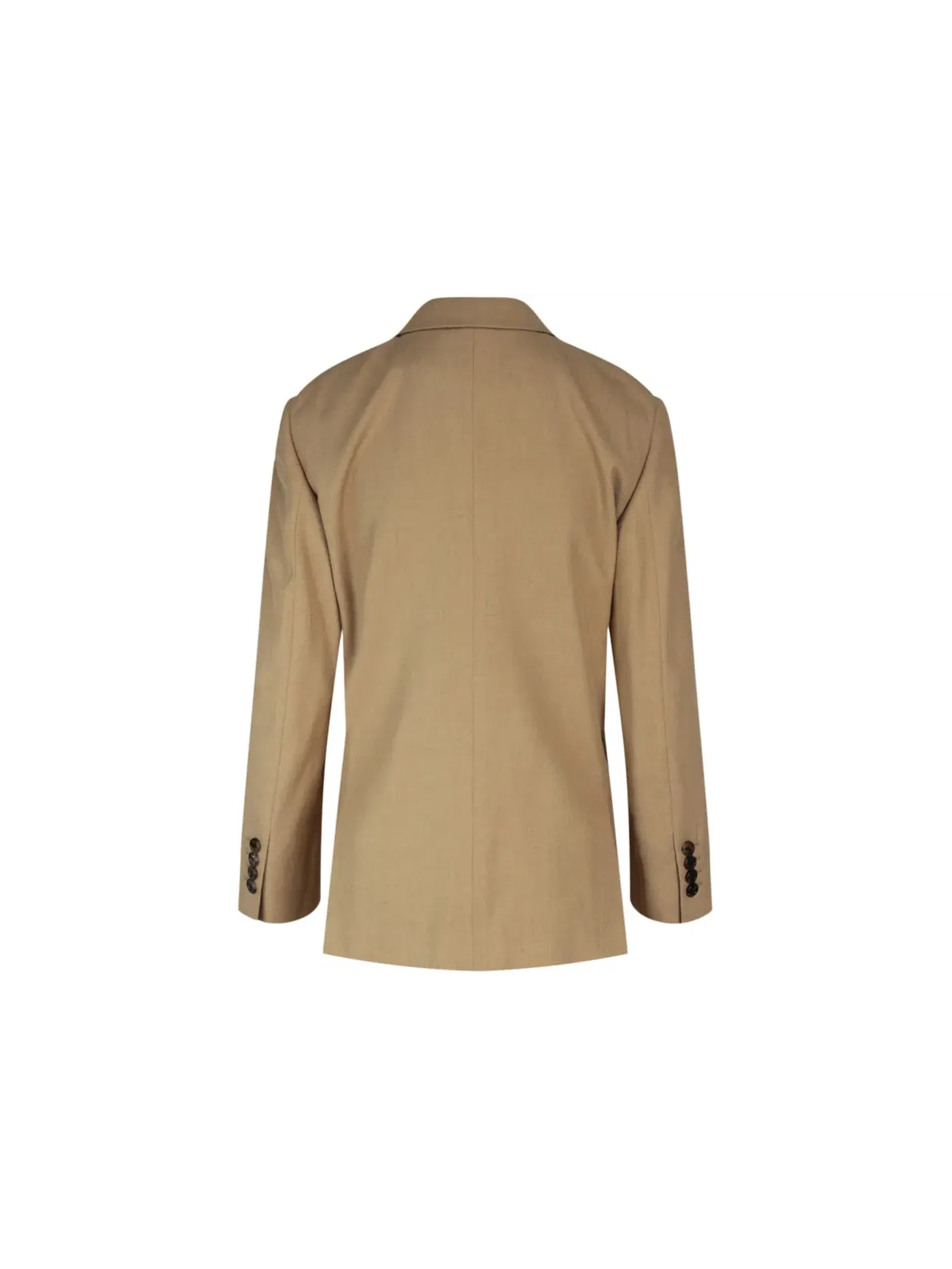 Женский пиджак однобортный Blazer Gucci — изображение 2 из 3, бежевый