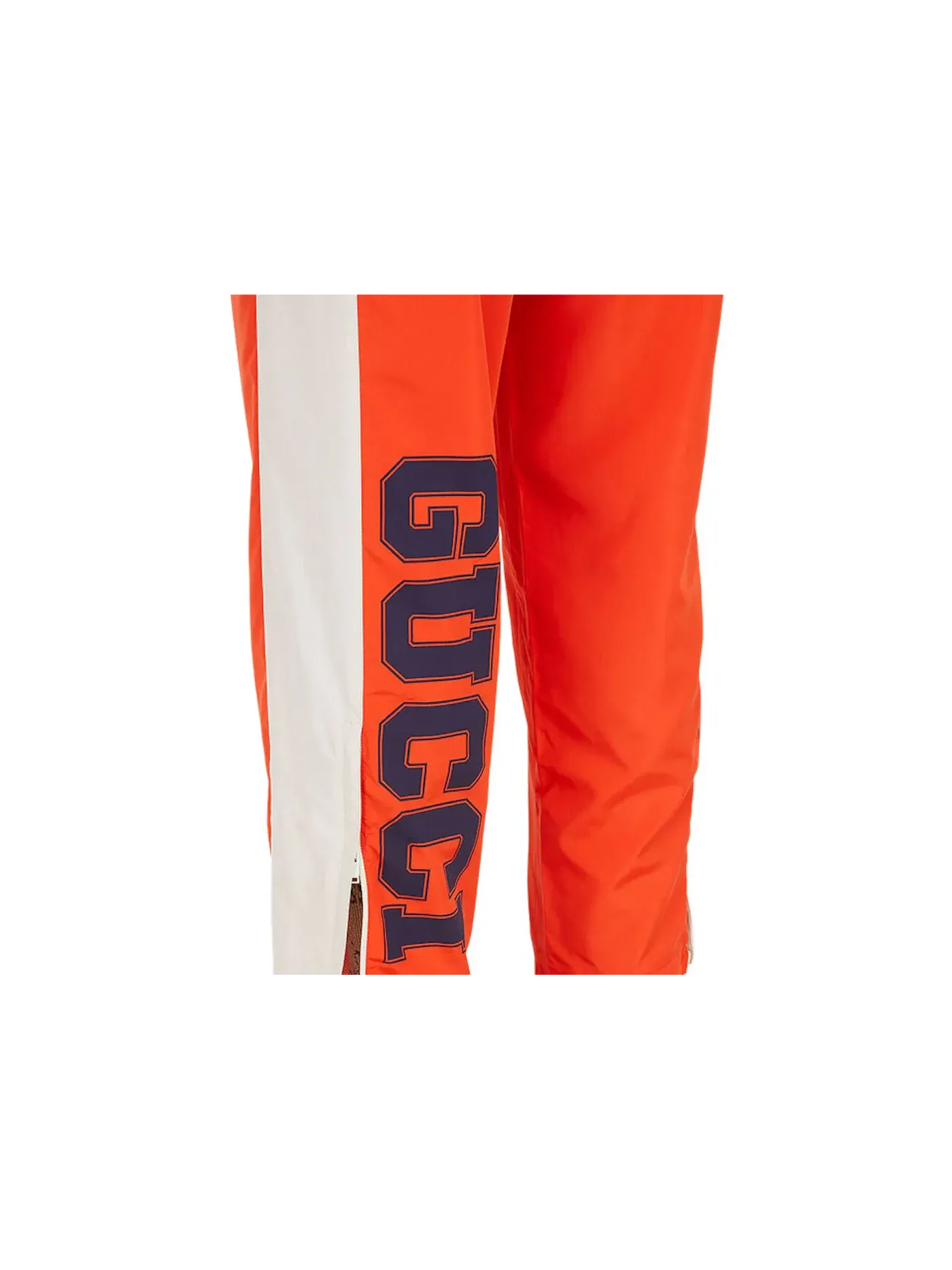 Мужские спортивные штаны с принтом Gucci Track Pants — изображение 2 из 3, оранжевый