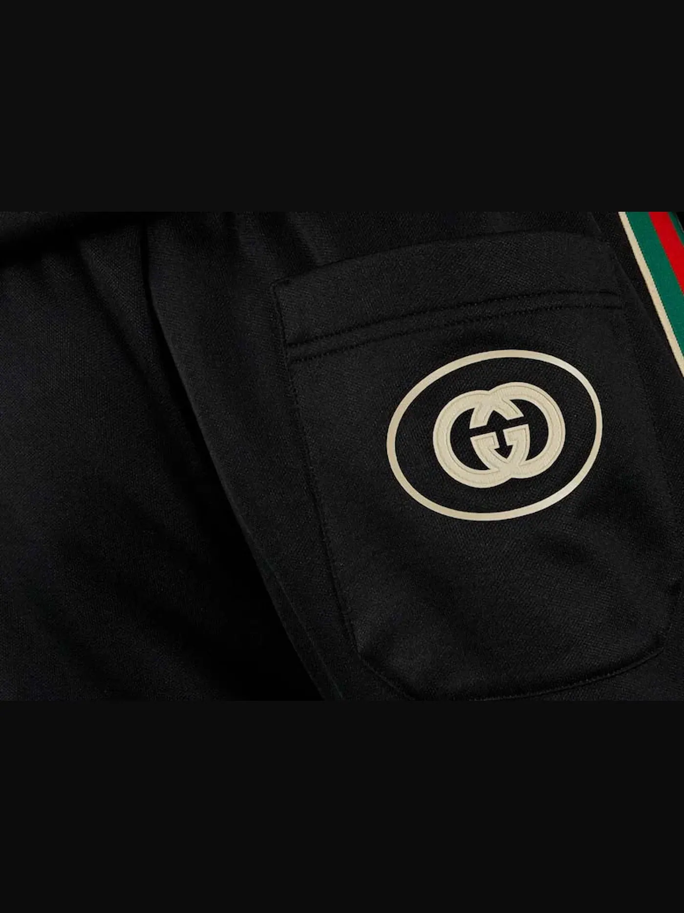 Мужские спортивные брюки Track Pants Gucci — изображение 2 из 2, черный