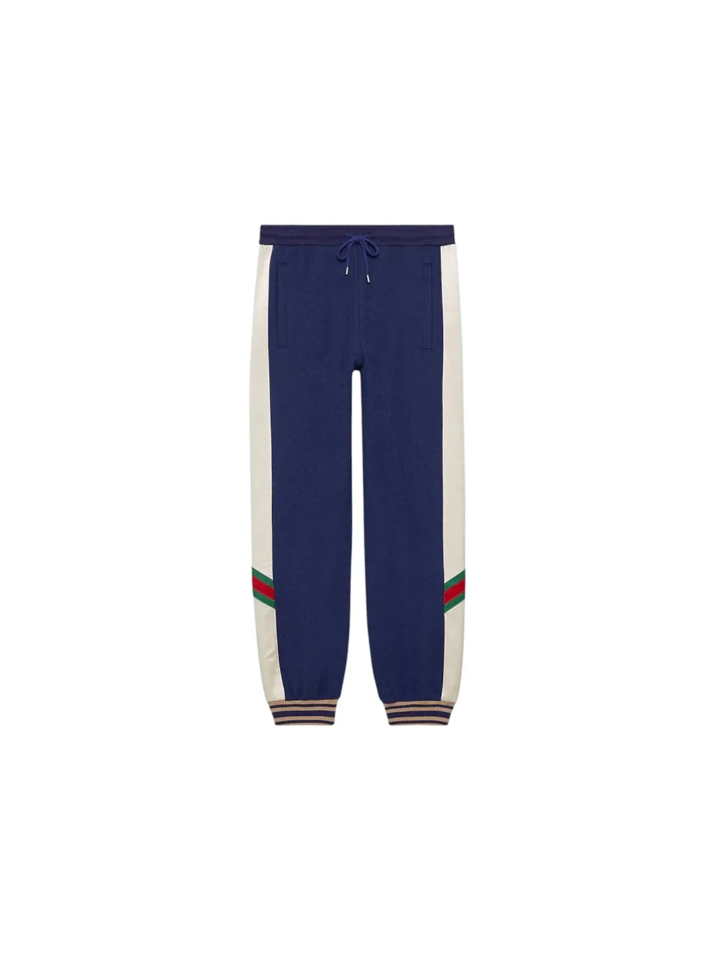 Мужские спортивные брюки с принтом Track Pants Gucci — изображение 1 из 1, синий