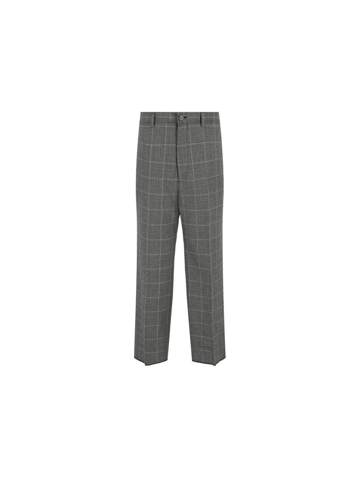 Мужские широкие брюки в клетку Trousers Gucci — 1