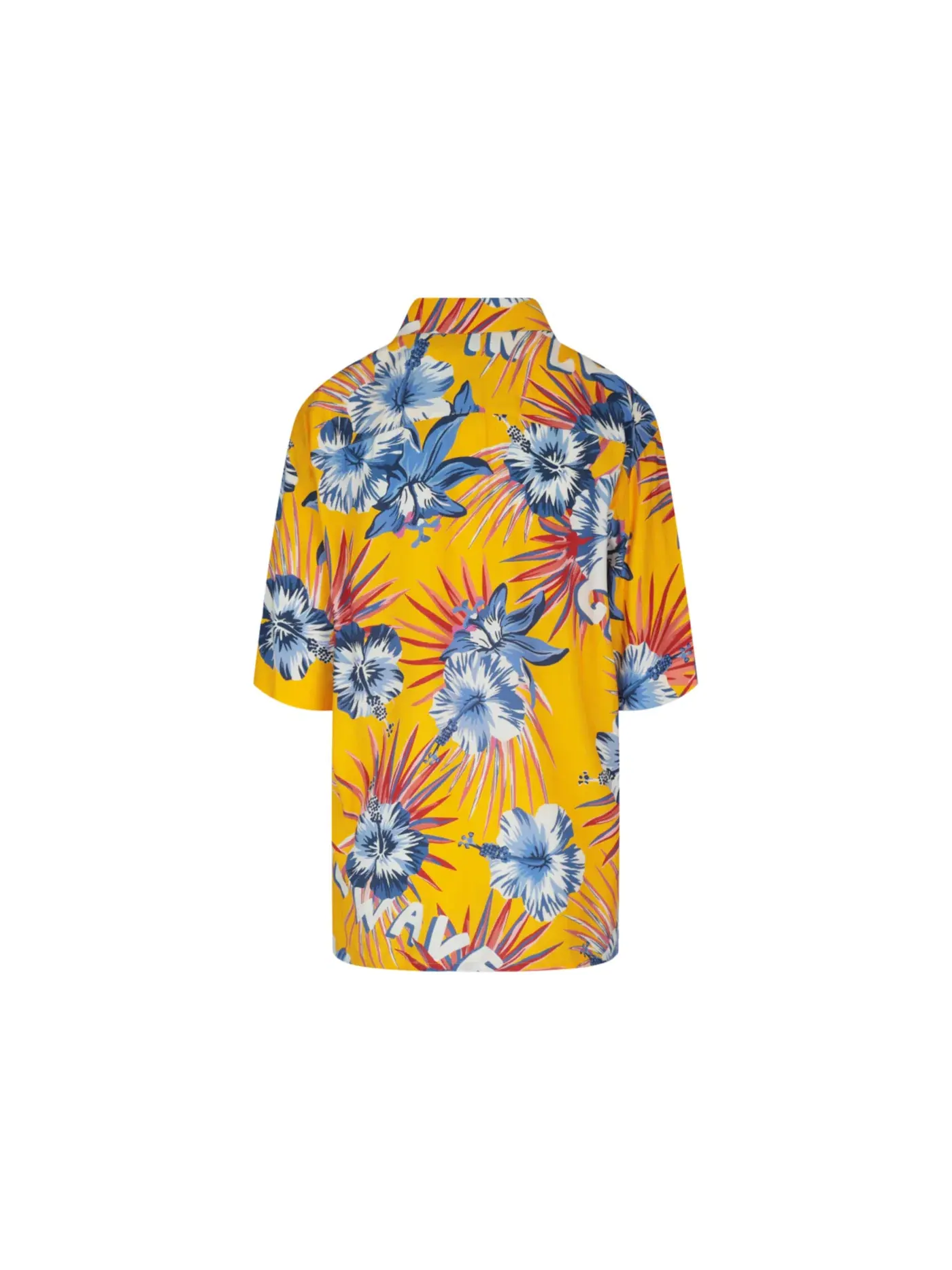 Женская рубашка с принтом Gucci Wild Flower Printed — изображение 2 из 3, желтый