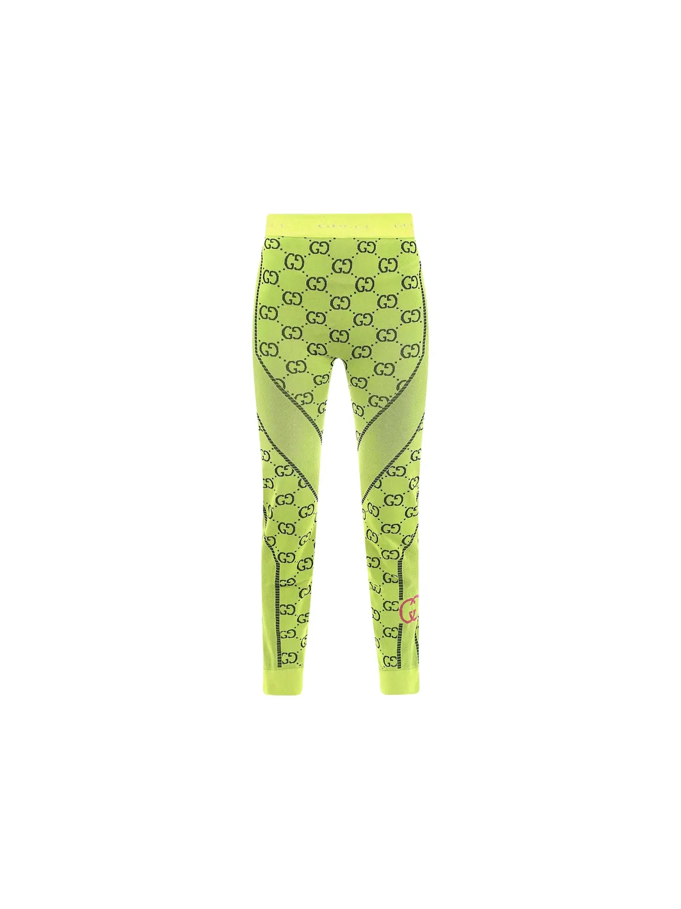 Женские леггинсы с принтом Leggings Gucci — изображение 1 из 2, желтый
