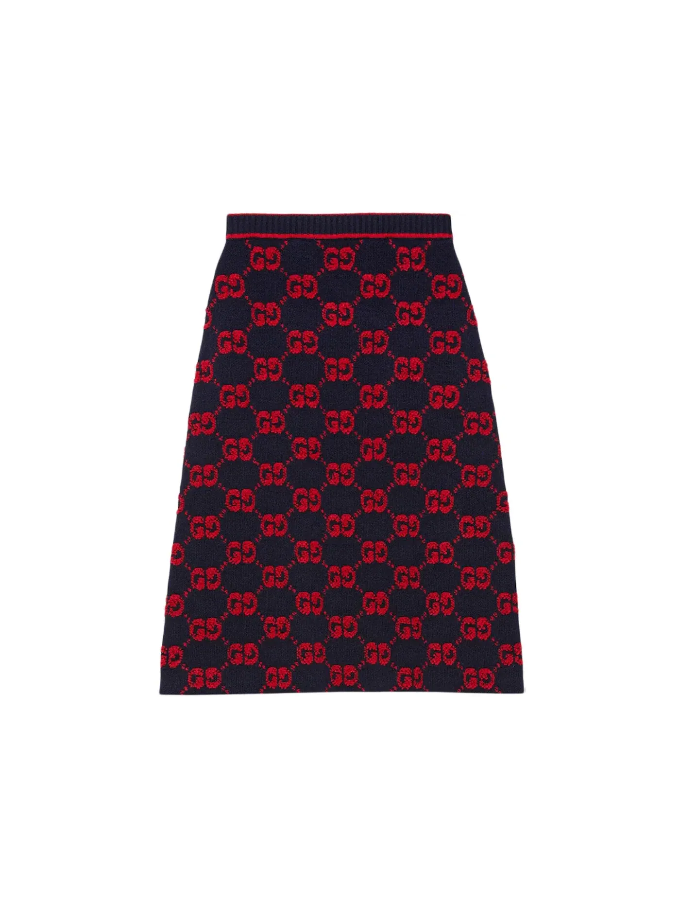 Женская юбка с жаккардовым узором Gucci