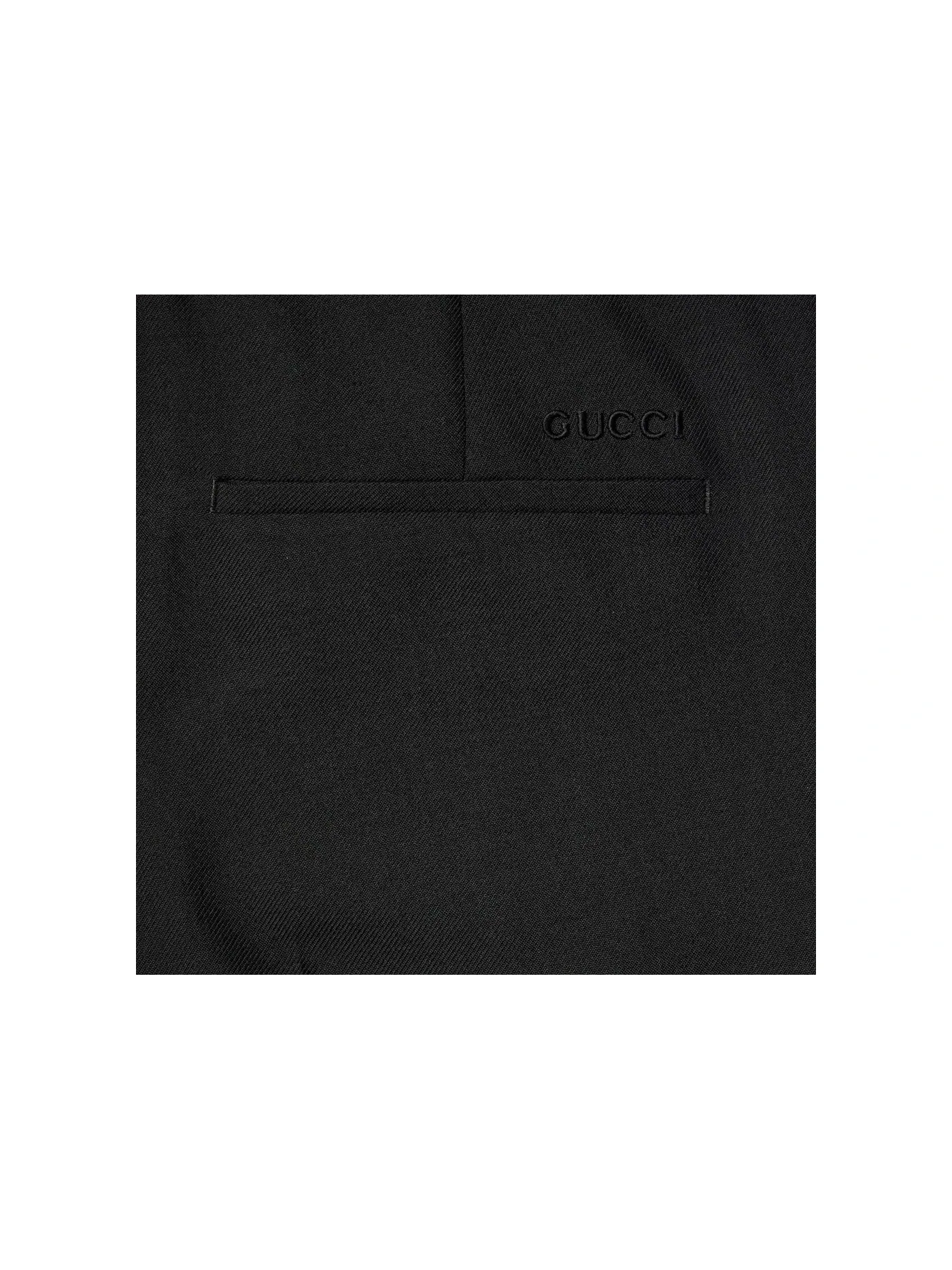 Мужские брюки из шерстяной смесовой ткани Trousers Gucci — 2
