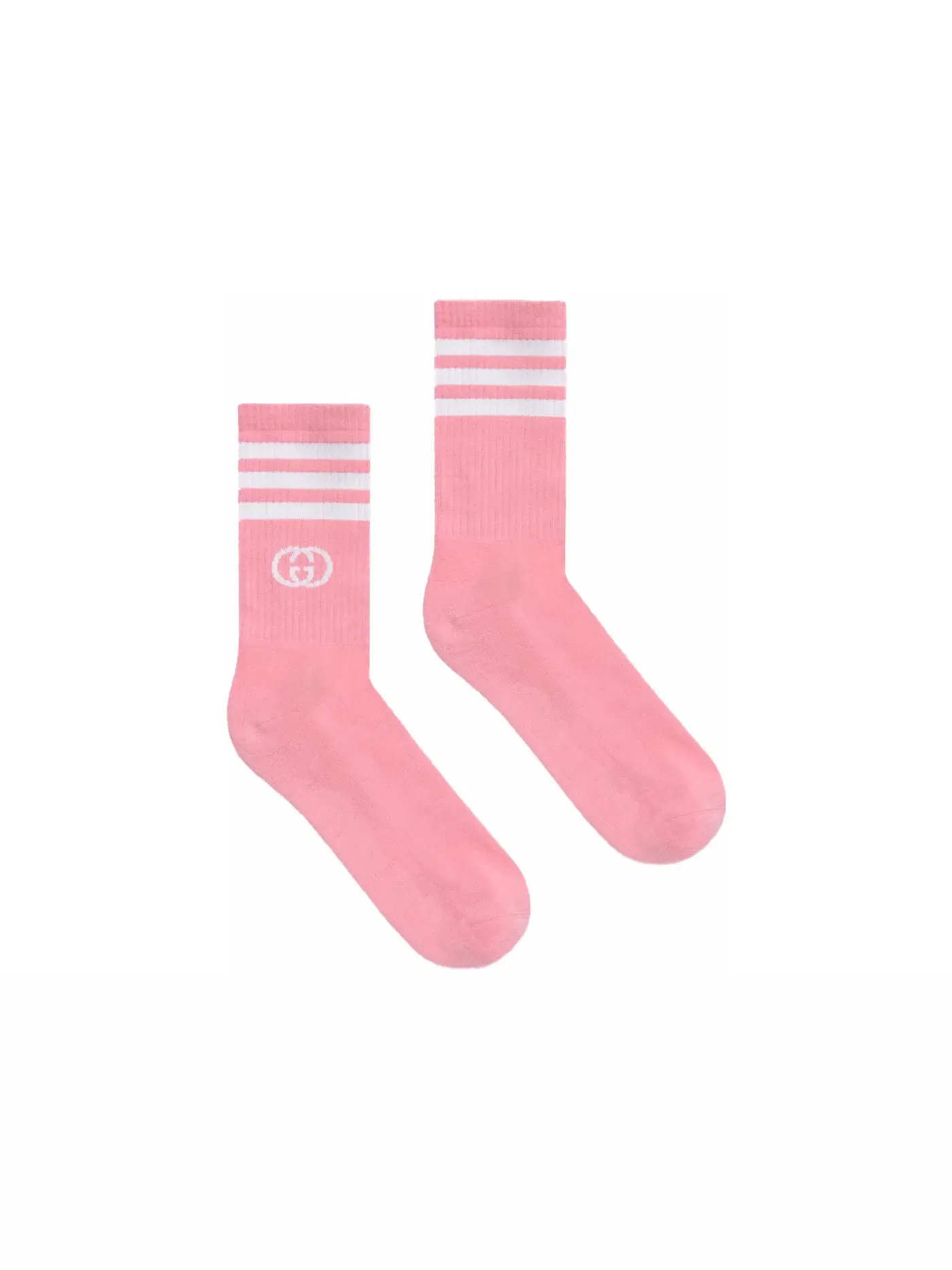 Детские носки с принтом Gucci x Adidas Ankle Socks — изображение 1 из 1, розовый/белый