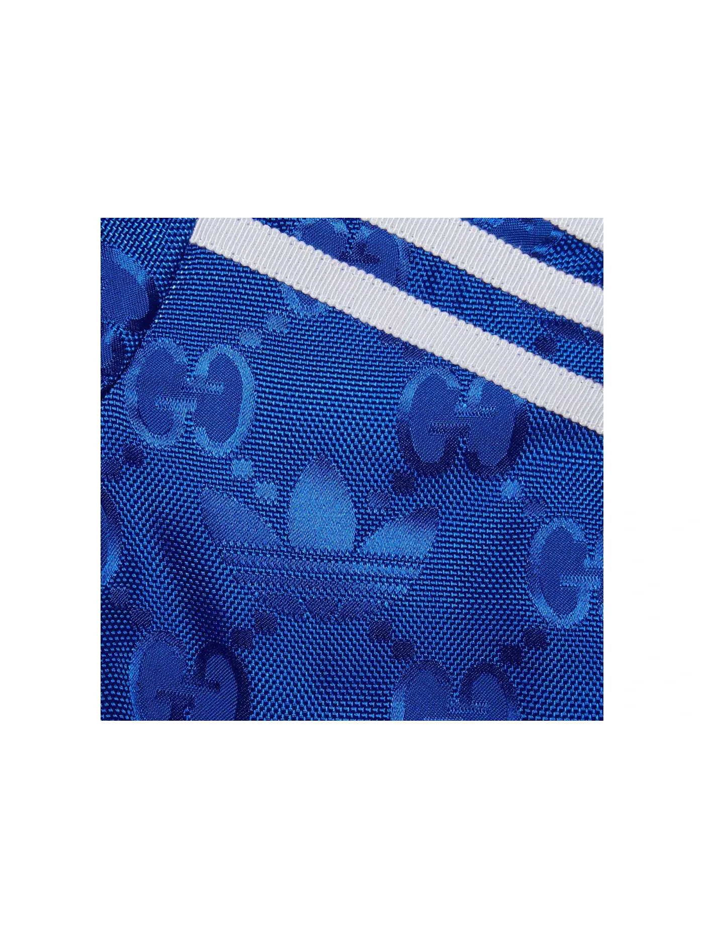 Женская куртка-бомбер с принтом Gucci x Adidas — изображение 2 из 2, синий