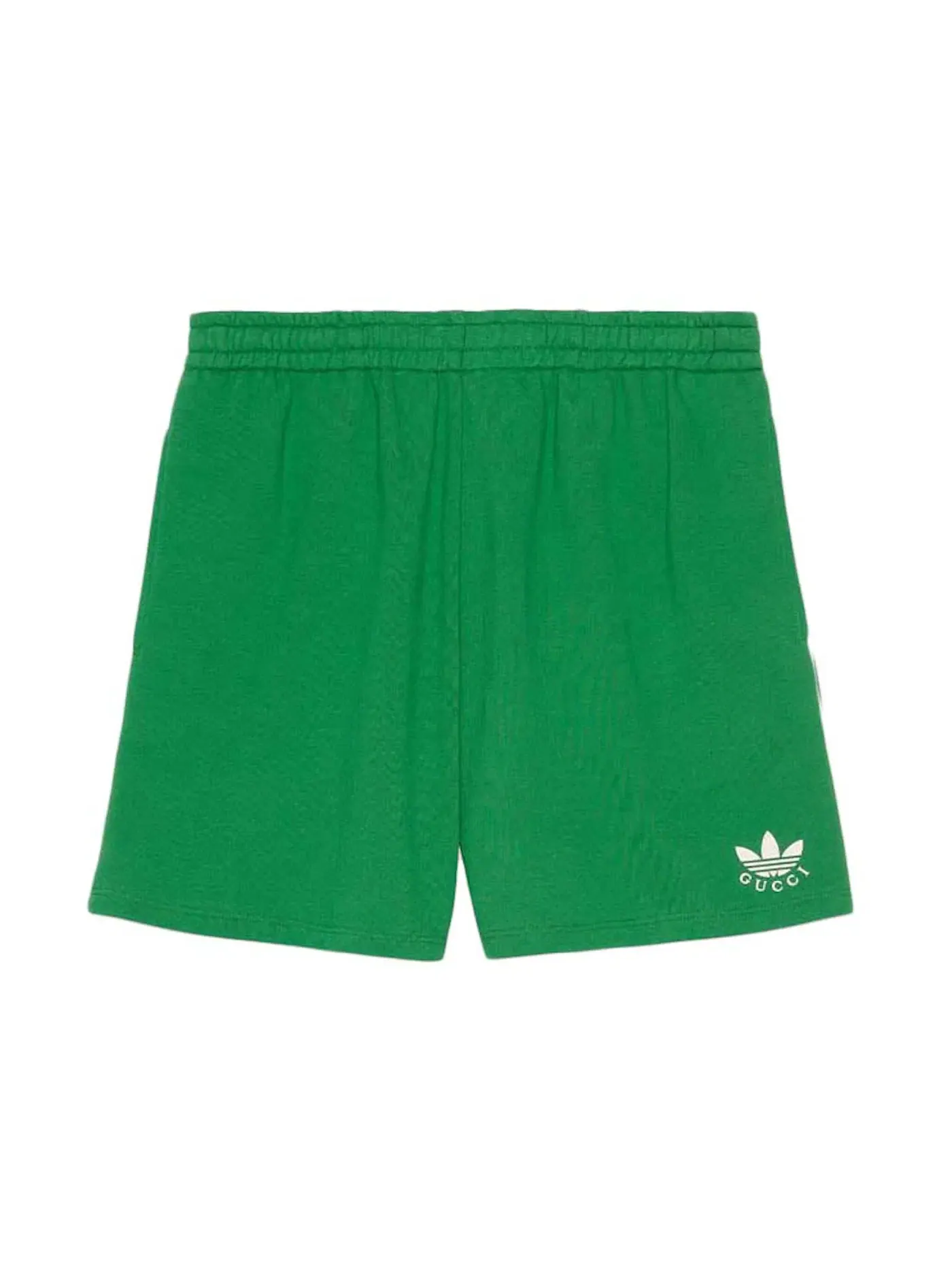 Мужские шорты из хлопка Gucci x Adidas Shorts — изображение 1 из 1, зеленый