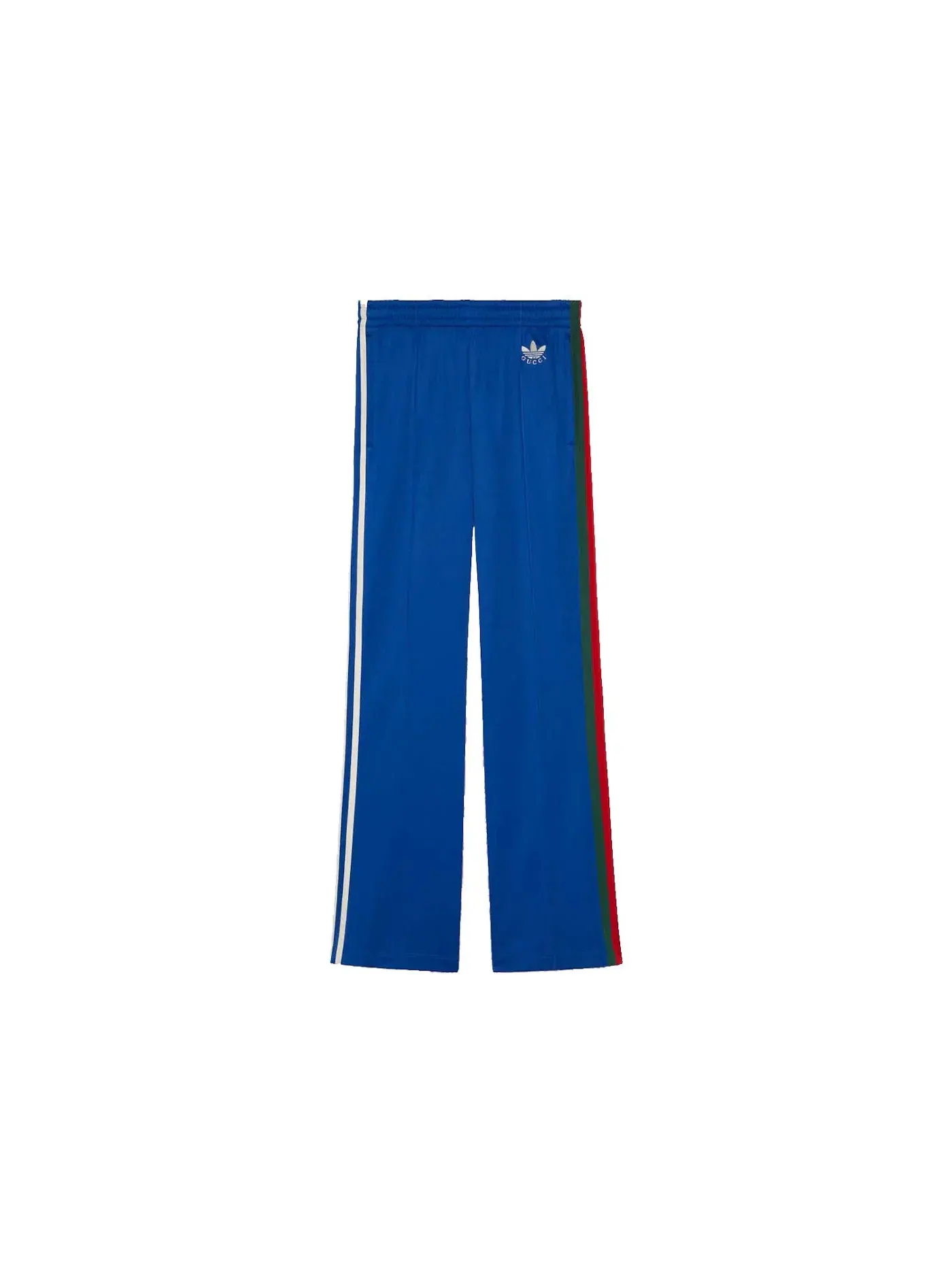 Женские спортивные брюки клеш с принтом Gucci x Adidas Pants Gucci — изображение 1 из 2, синий