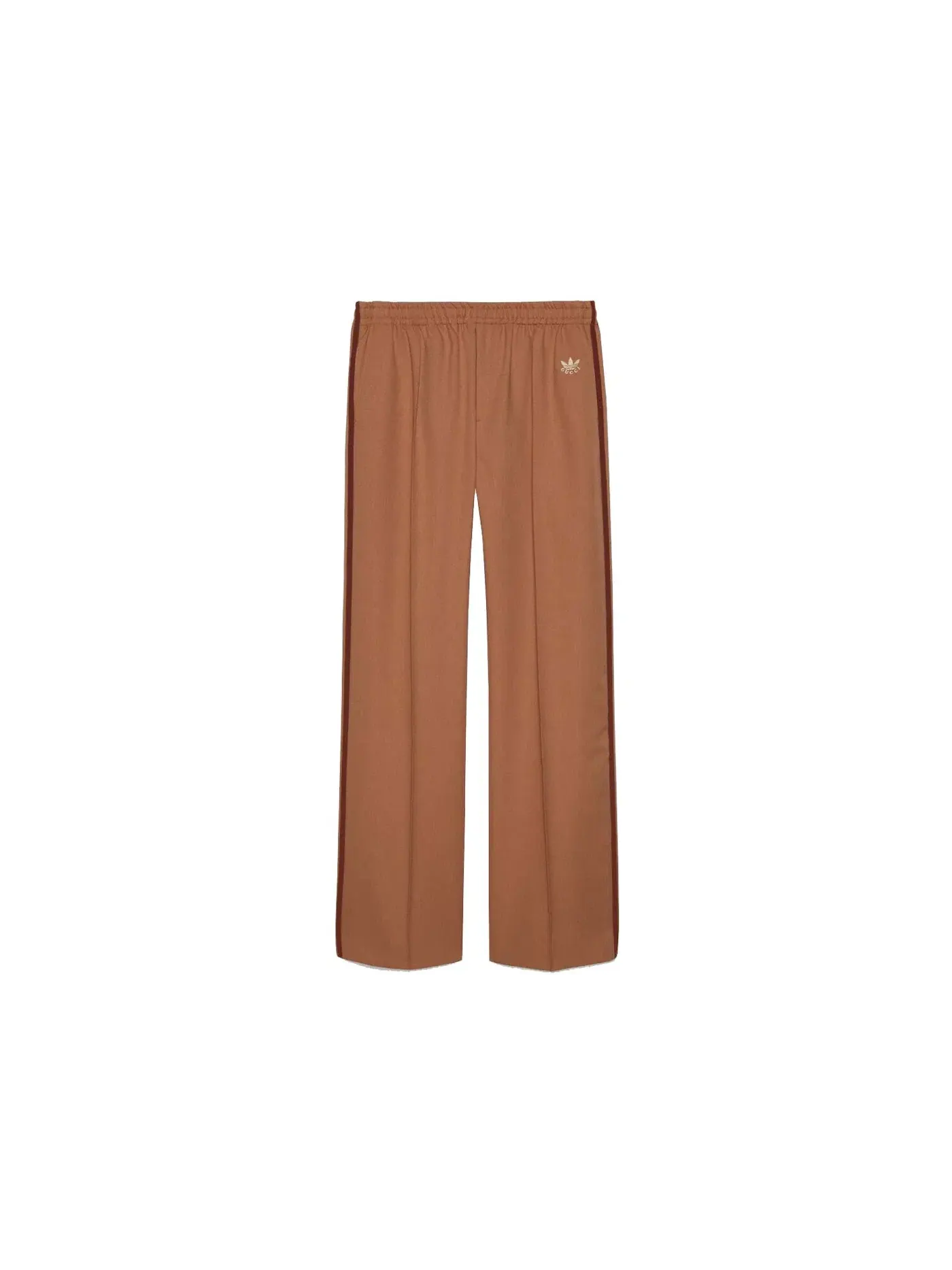 Мужские брюки с принтом Fluid Drill Pant Gucci — изображение 1 из 2, коричневый