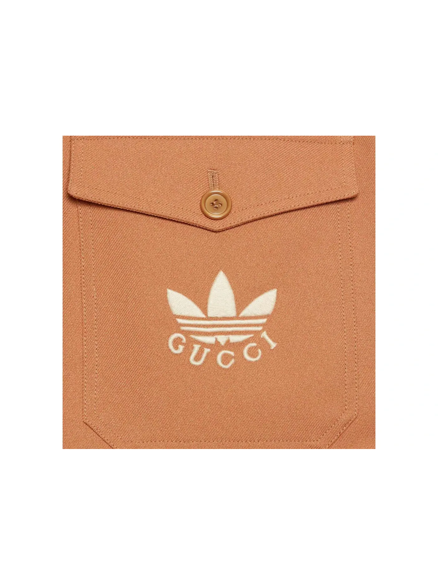 Мужские шорты с принтом Fluid Drill Gucci — изображение 2 из 2, оранжевый