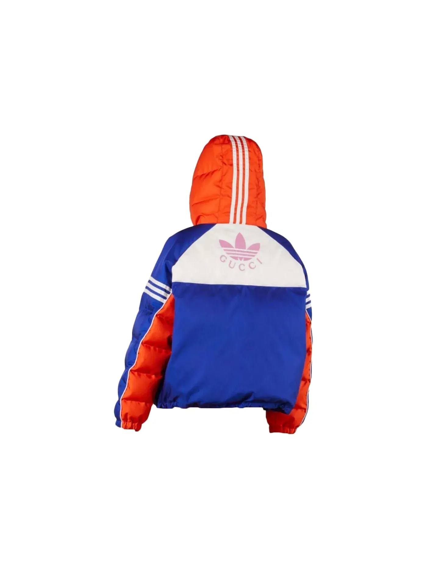 Женская куртка с принтом Gucci x Adidas Jacket Gucci — изображение 2 из 2, синий/белый/оранжевый