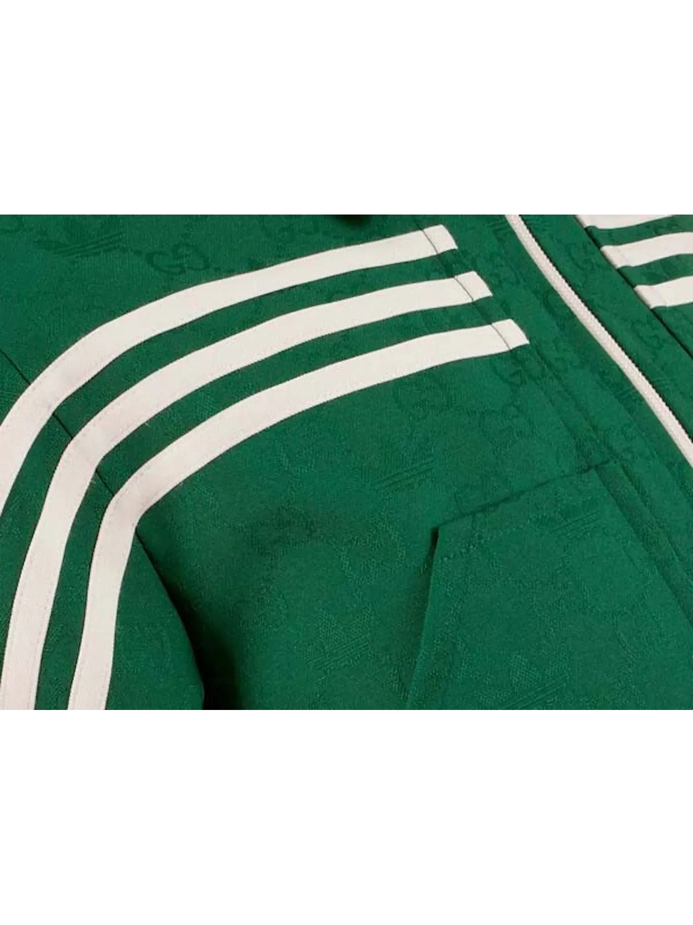 Женская куртка с жаккардовым узором Jacket Gucci — изображение 2 из 2, зеленый