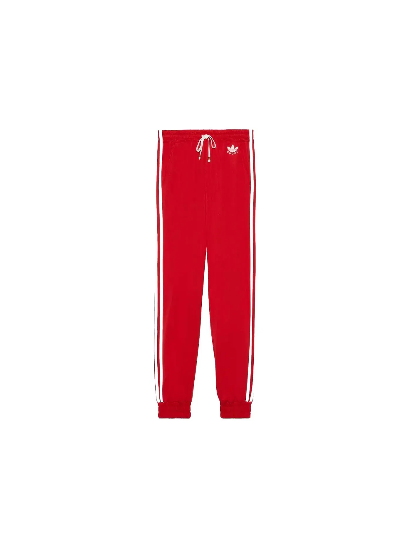 Женские спортивные штаны с принтом Jogging Pant Gucci — изображение 1 из 2, яркий красный
