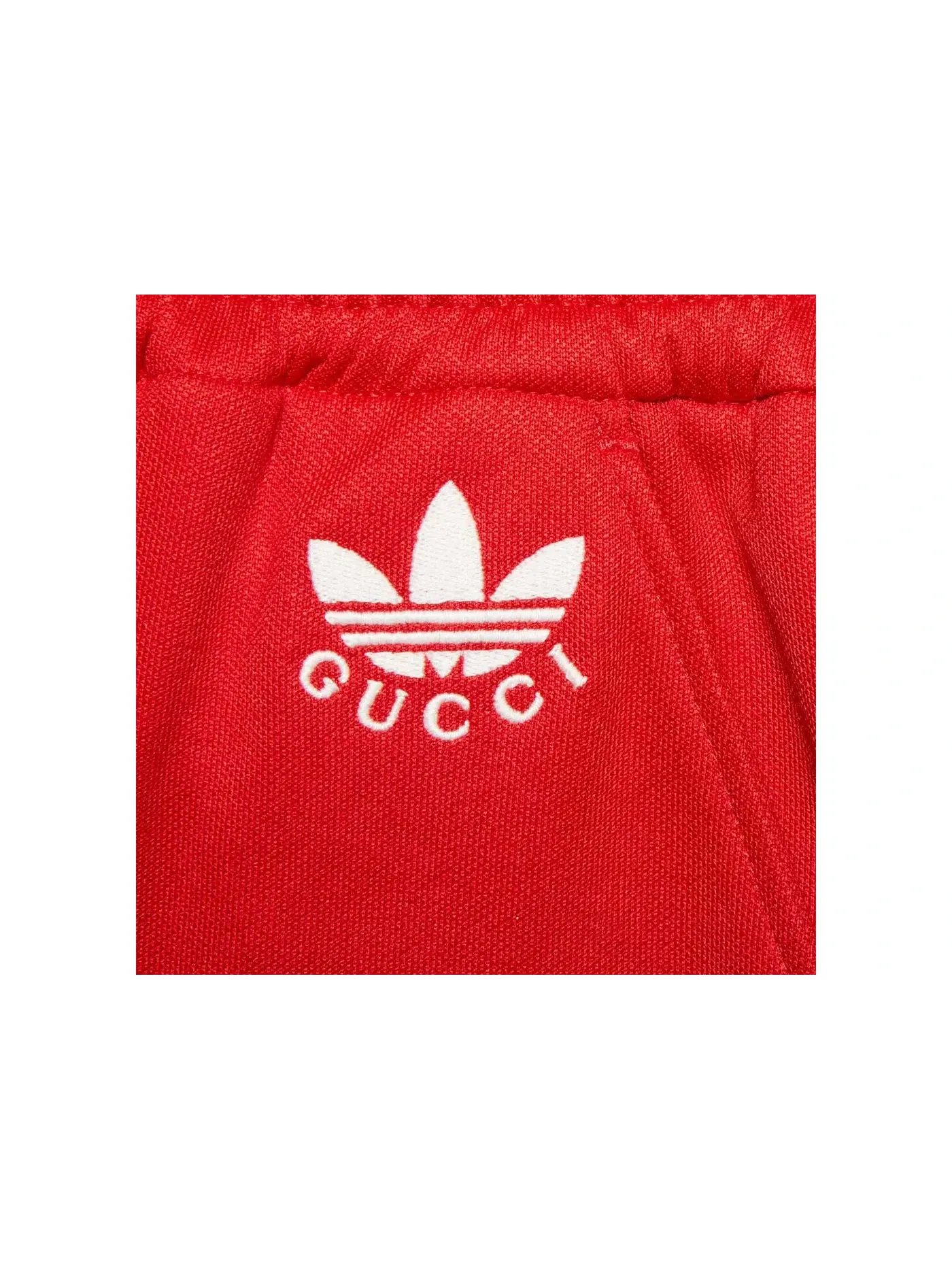 Женские спортивные штаны с принтом Jogging Pant Gucci — изображение 2 из 2, яркий красный
