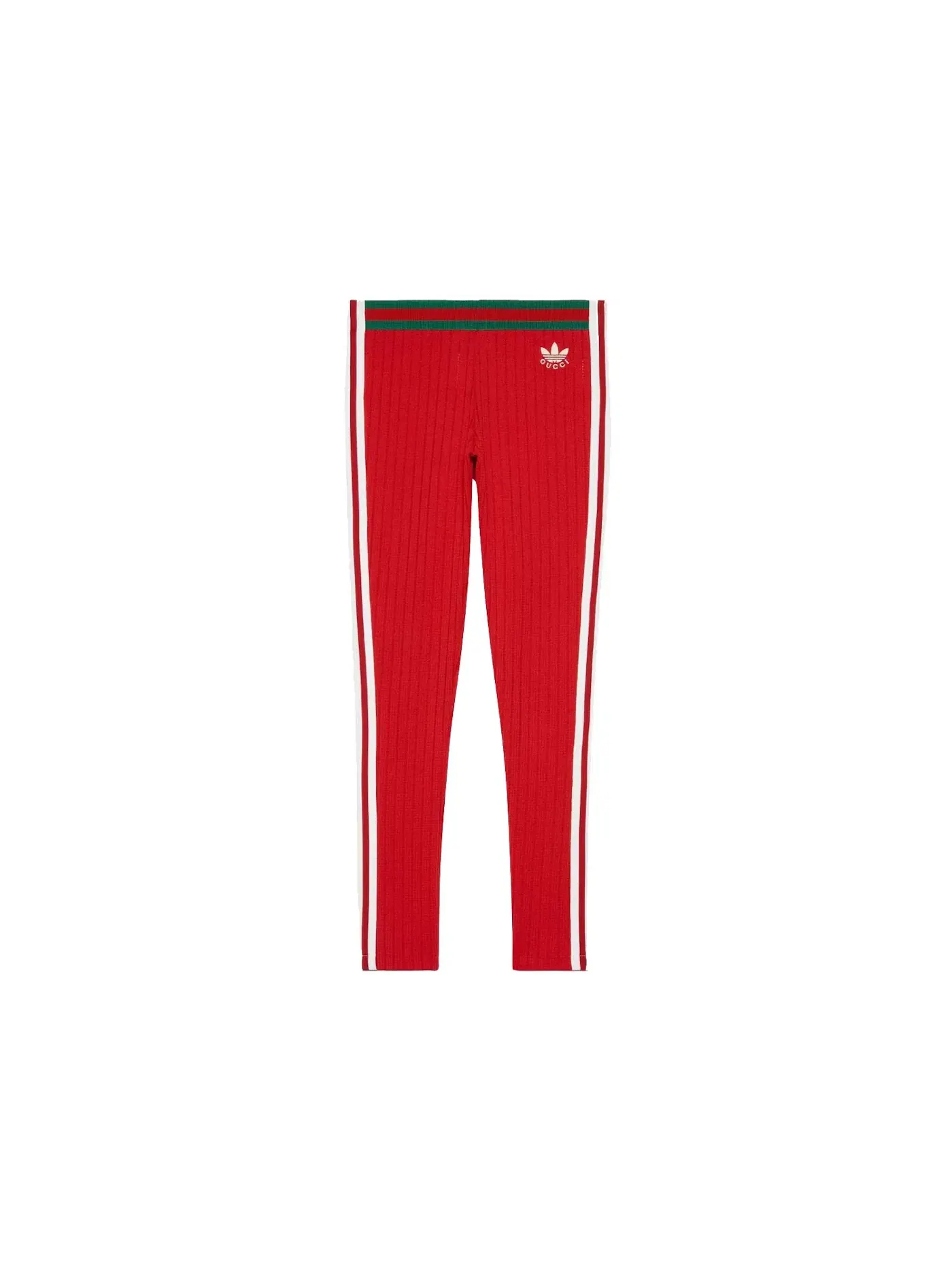 Мужские спортивные штаны с длинным рукавом Gucci x Adidas Jersey Sweatpants Gucci — изображение 1 из 2, красный