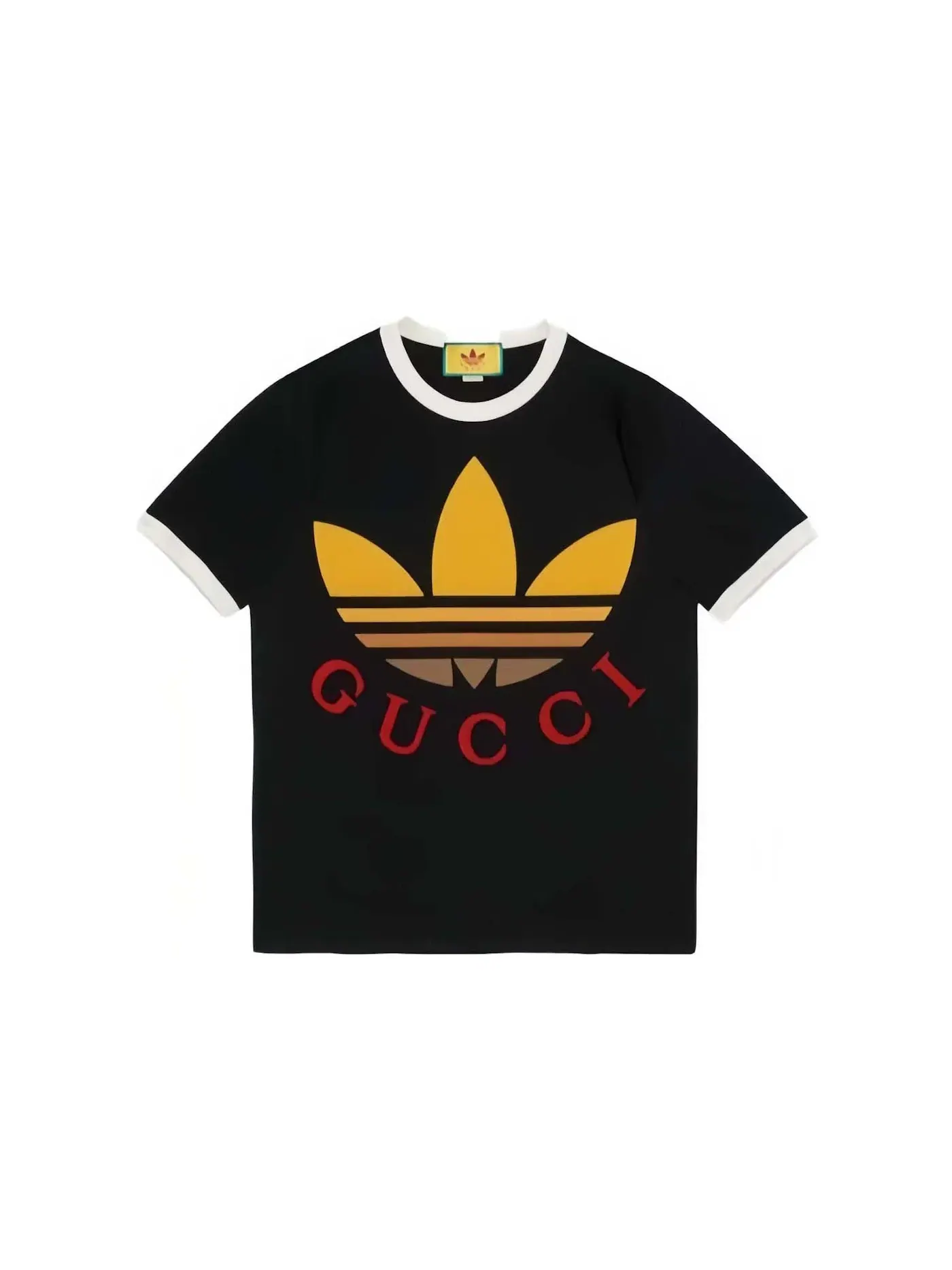 Мужская футболка с принтом Logo T-shirt Gucci — изображение 1 из 1, черный