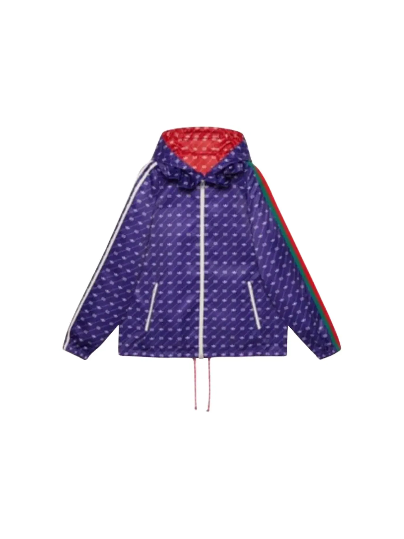 Женская куртка двусторонняя Jacket Gucci — изображение 2 из 2, красный/фиолетовый