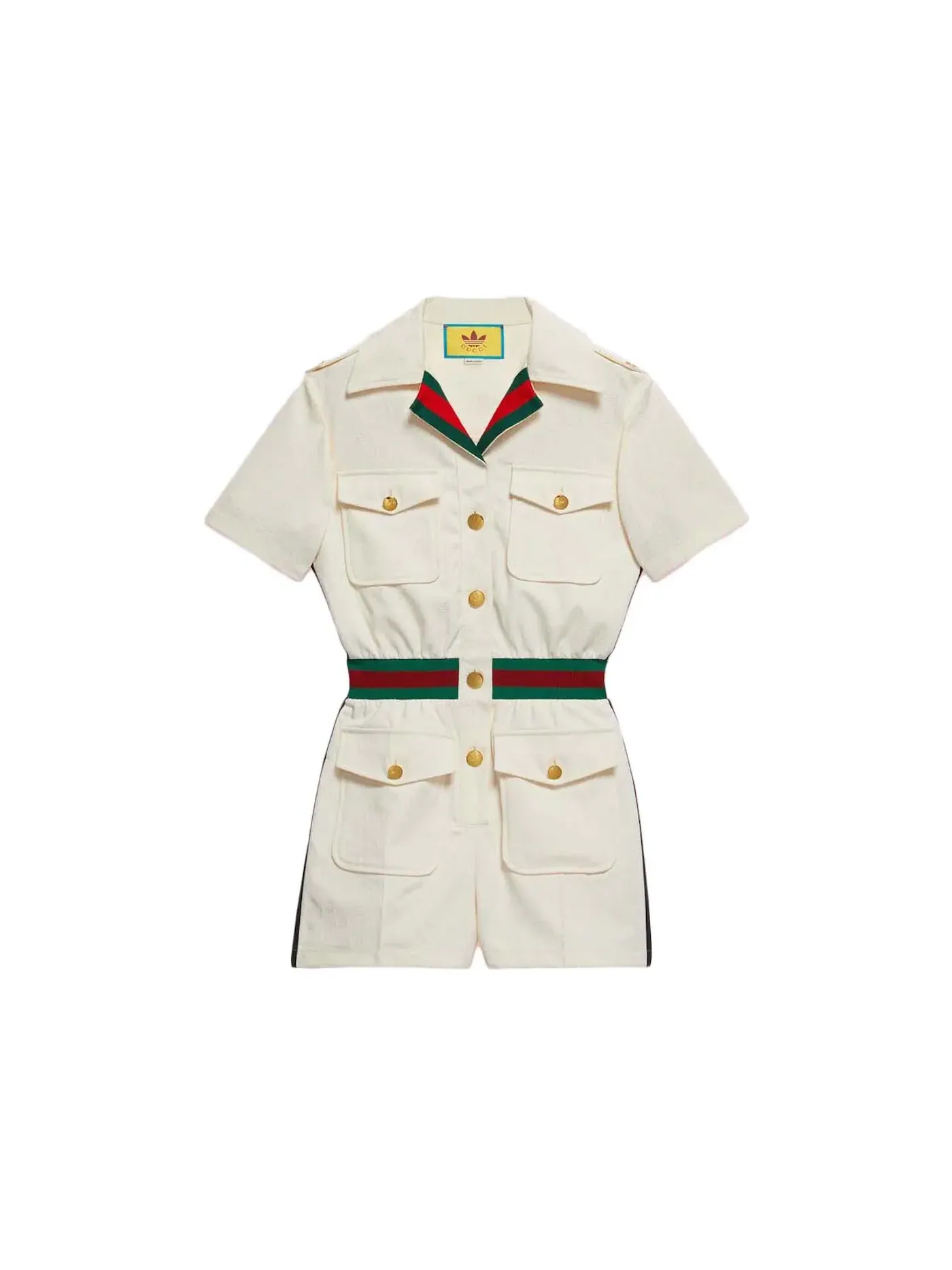 Женский комбинезон Gucci x Adidas Short Jumpsuit