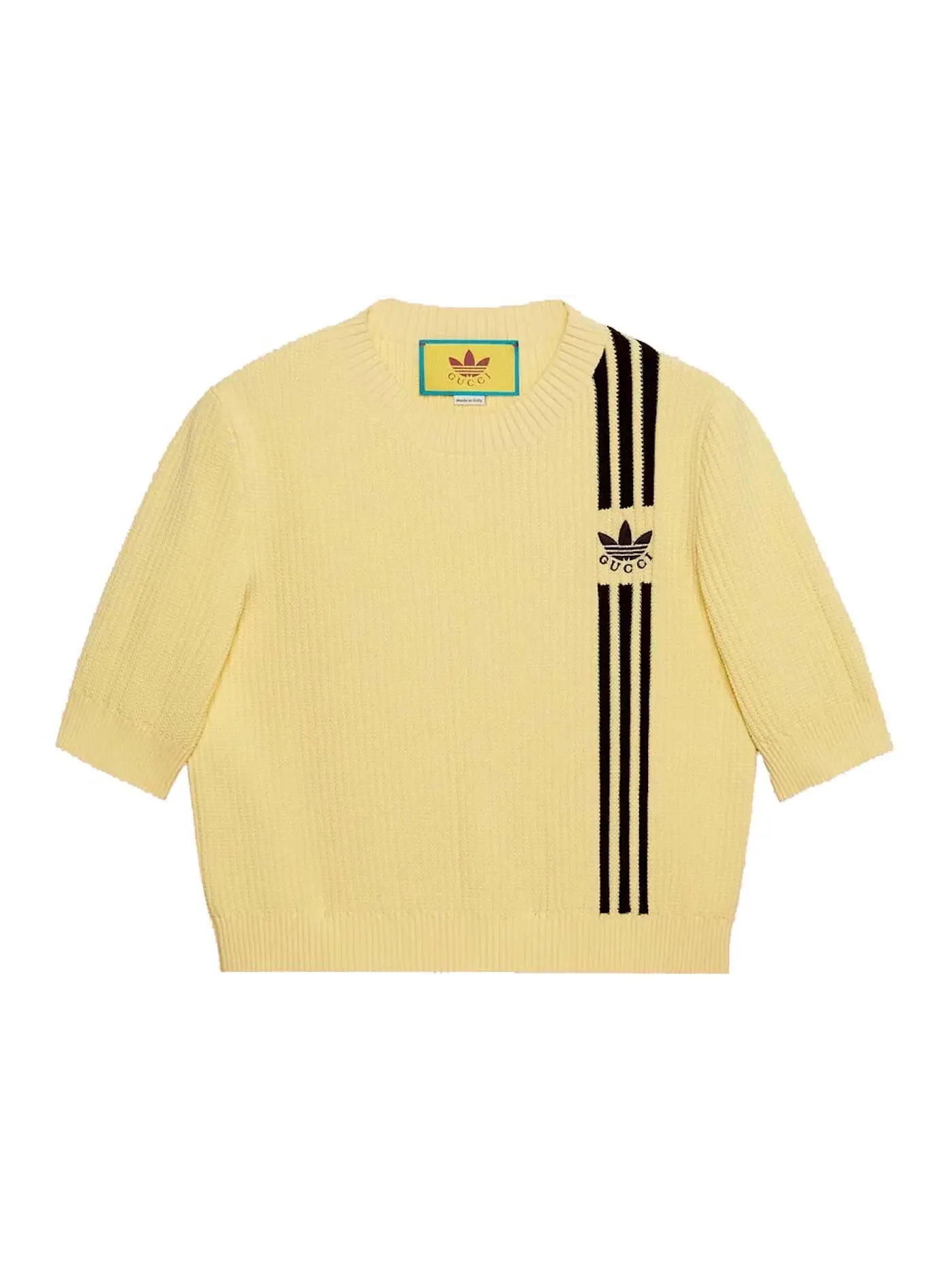 Женский свитер с принтом Sweater Gucci — изображение 1 из 2, желтый