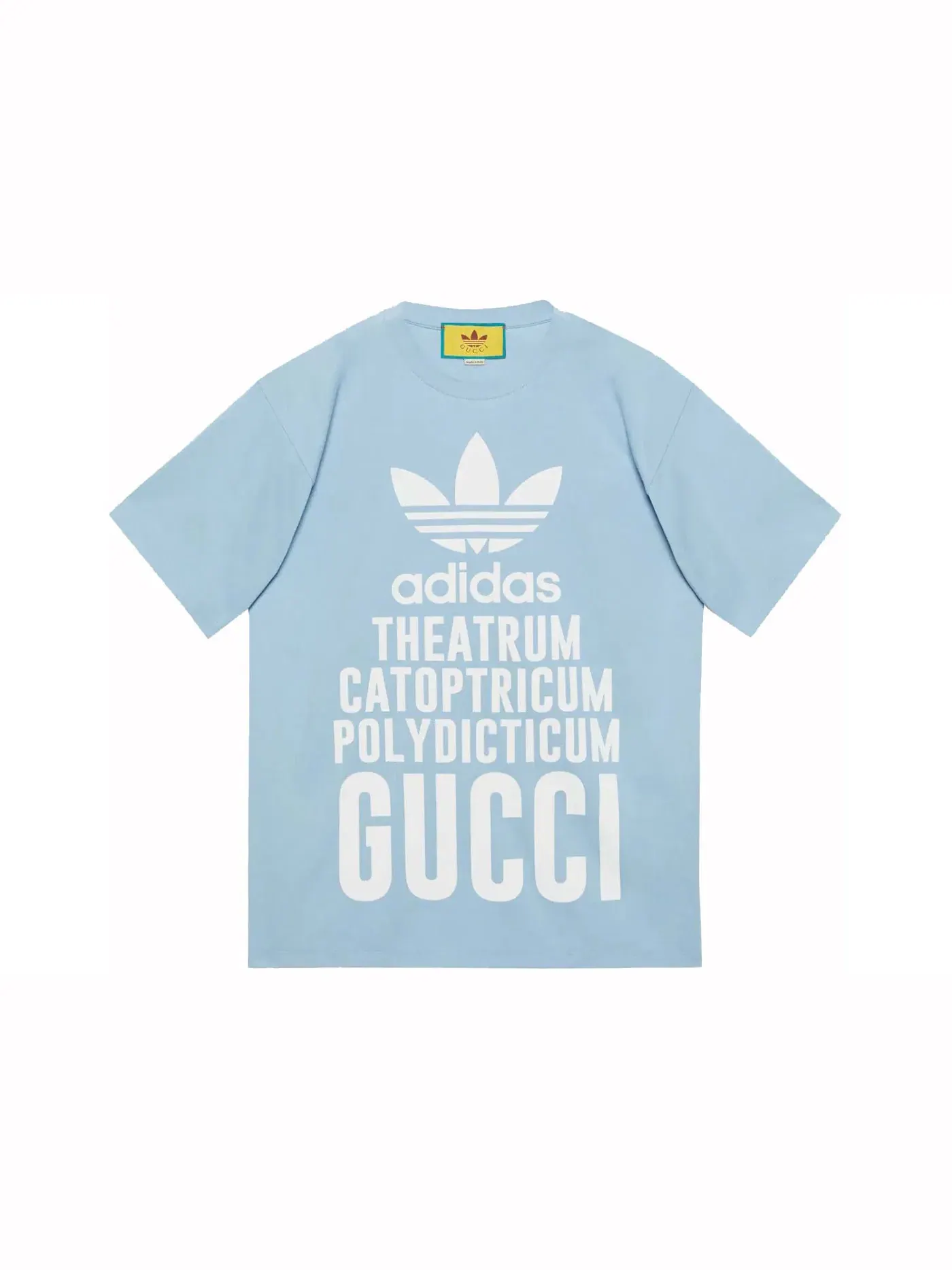 Мужская футболка с принтом T-Shirt Gucci — изображение 1 из 2, синий