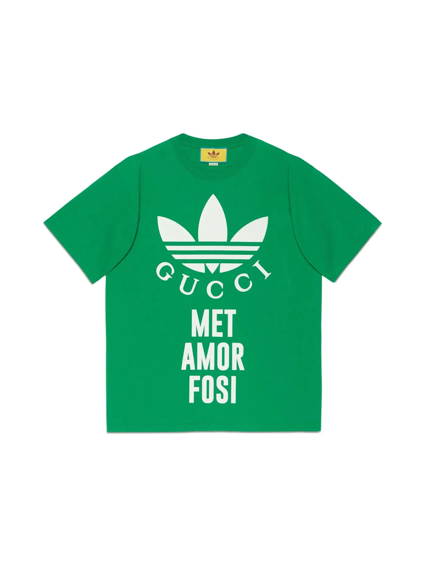 Мужская футболка с логотипом T-Shirt Gucci — изображение 1 из 1, зеленый