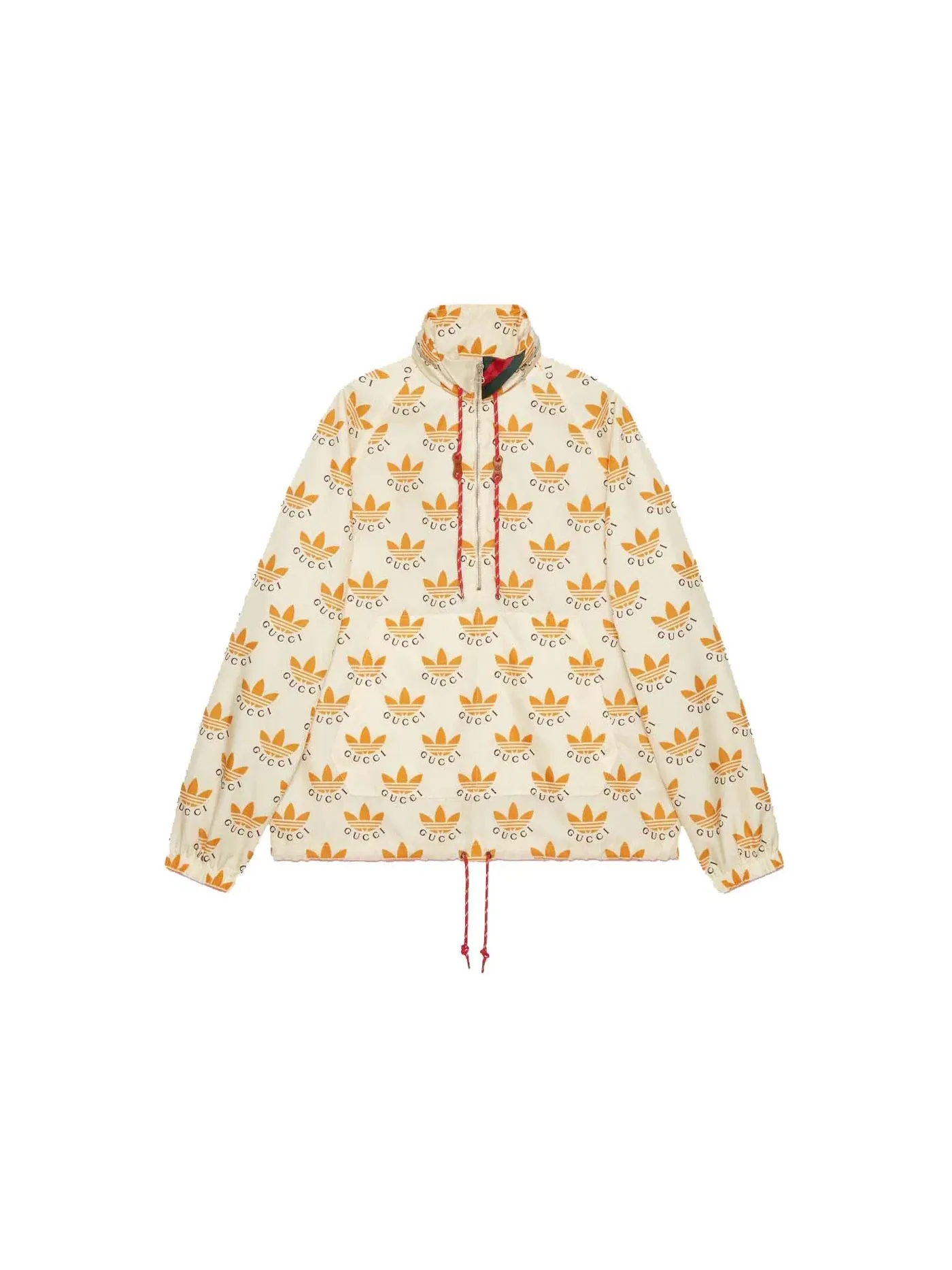 Мужская куртка с принтом Trefoil Gucci x Adidas — изображение 1 из 2