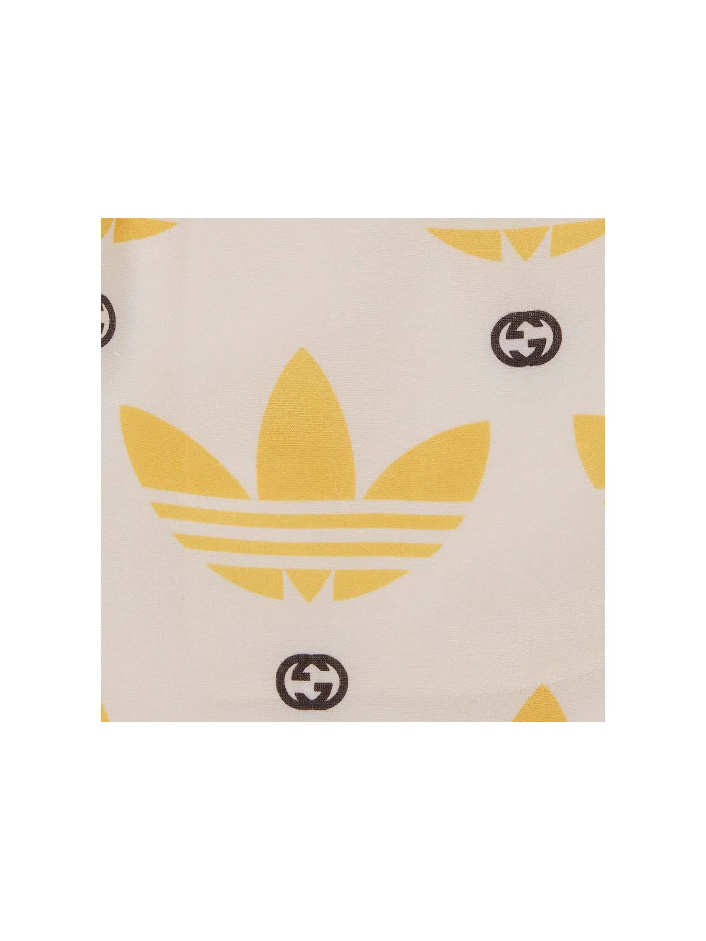 Мужские шорты с принтом Trefoil Gucci x Adidas — изображение 2 из 2, черный