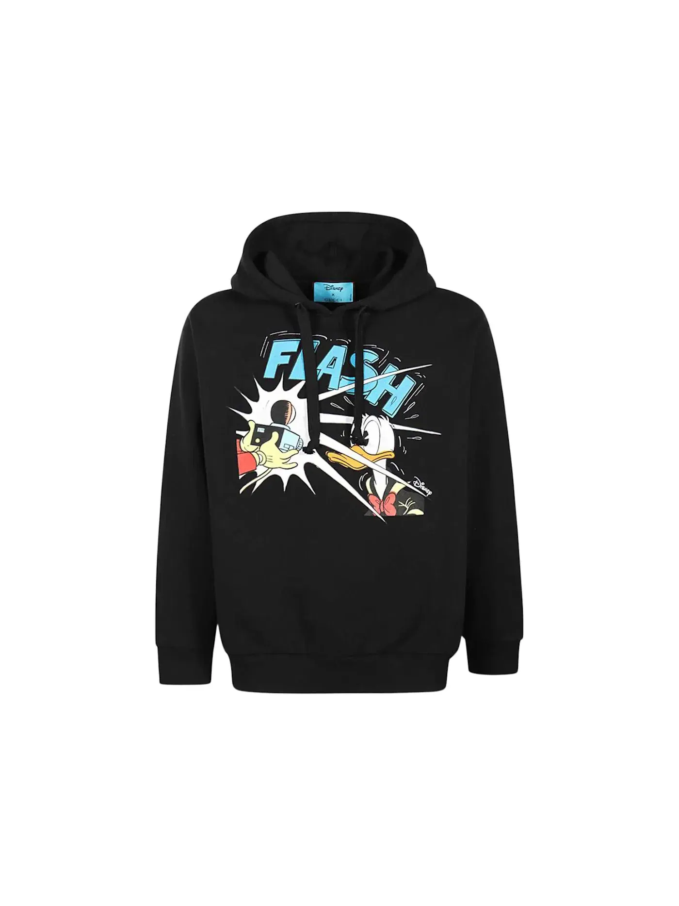 Мужская худи с принтом Hoodie Gucci — изображение 1 из 2, черный/мульти