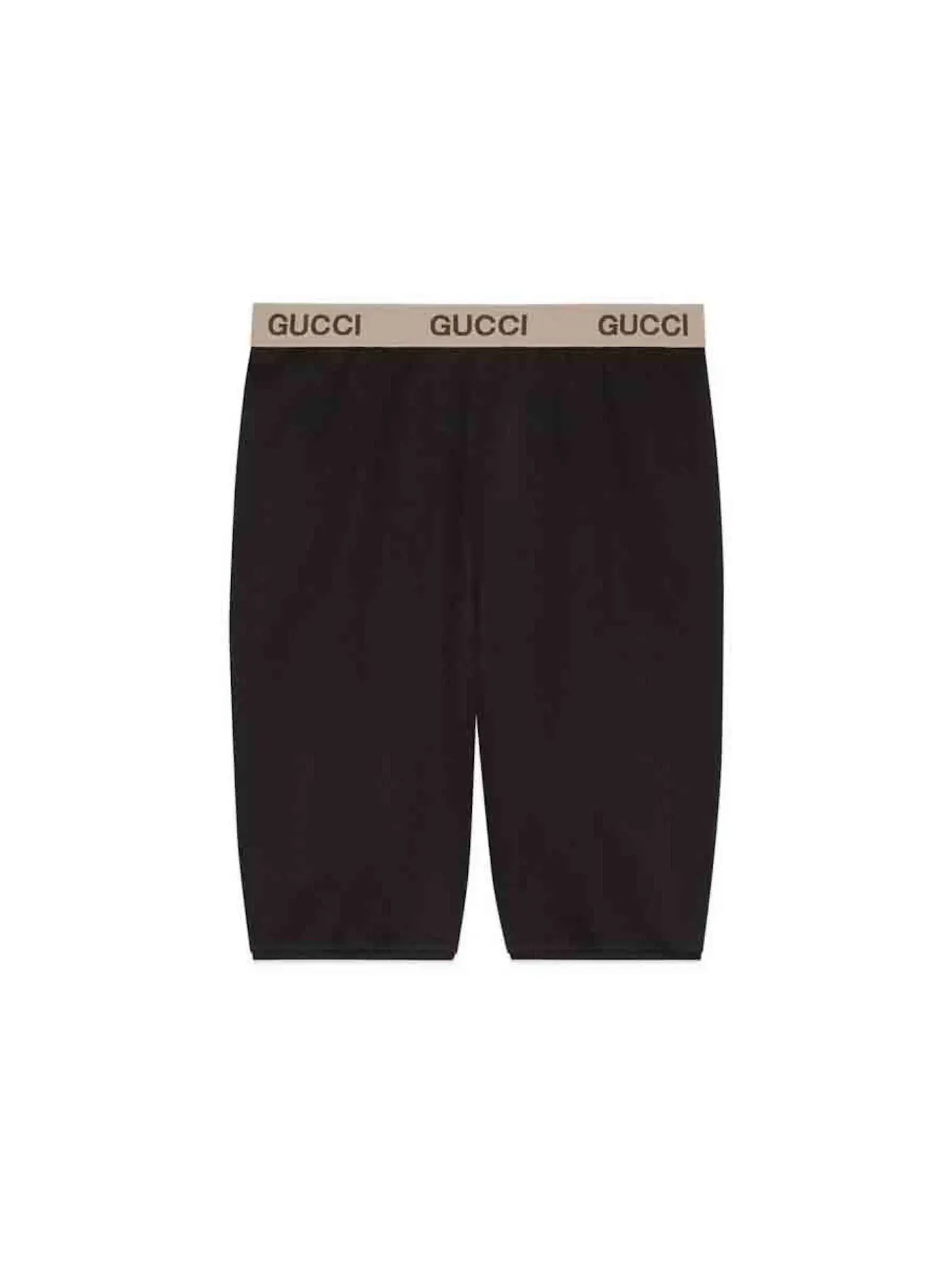 Мужские шорты с принтом Gucci x The North Face Bike Shorts Gucci — изображение 1 из 1, черный