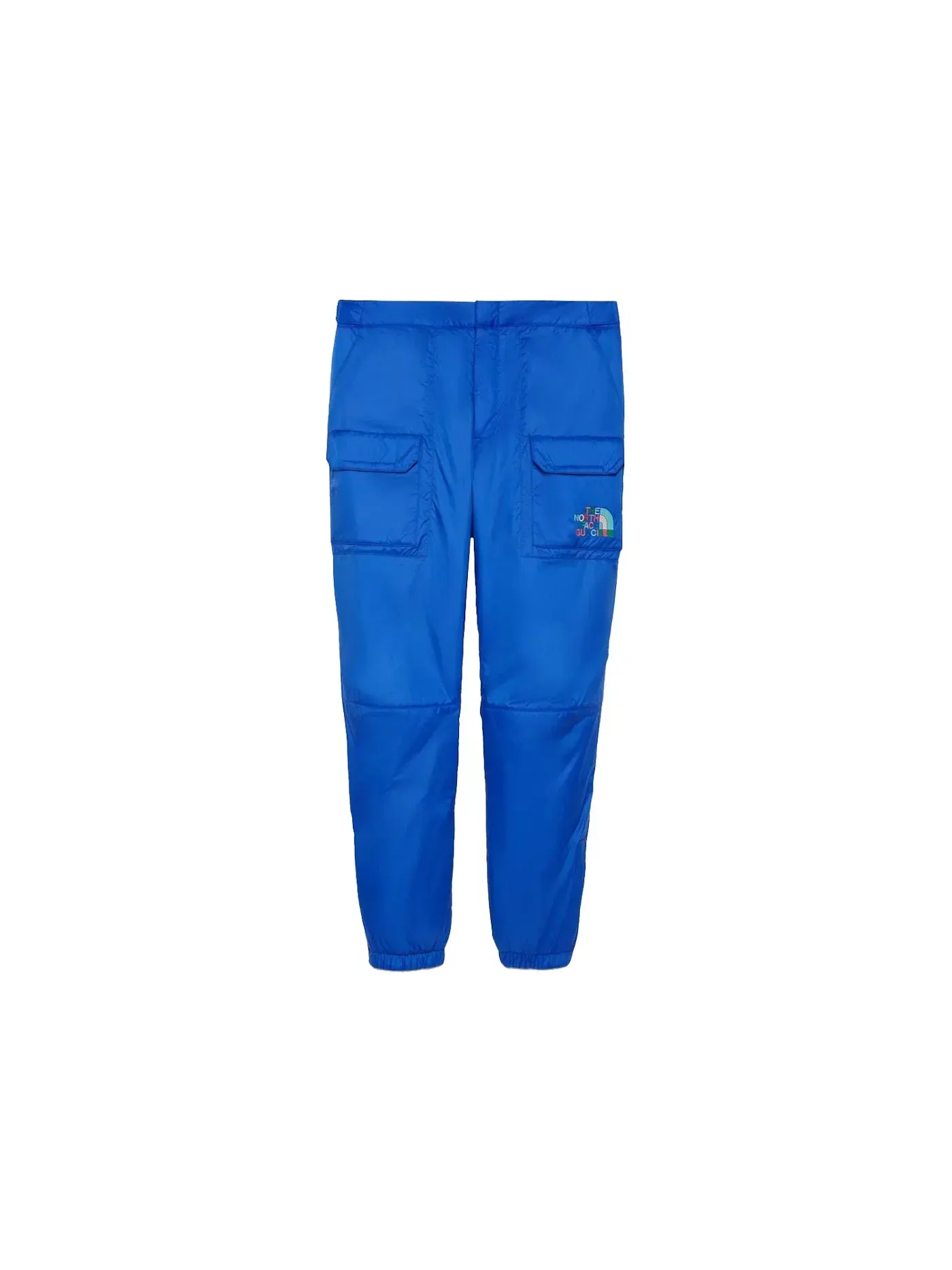 Мужские брюки из хлопка Gucci x The North Face Pants — изображение 1 из 2, синий