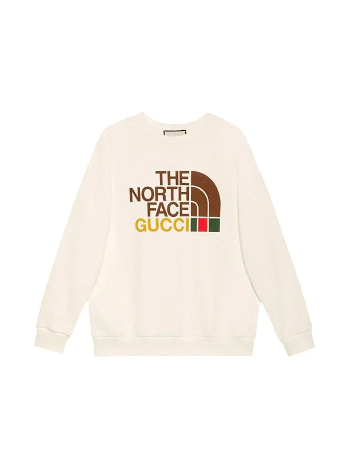 Мужской свитер с принтом Sweater Gucci — изображение 1 из 1, бежевый