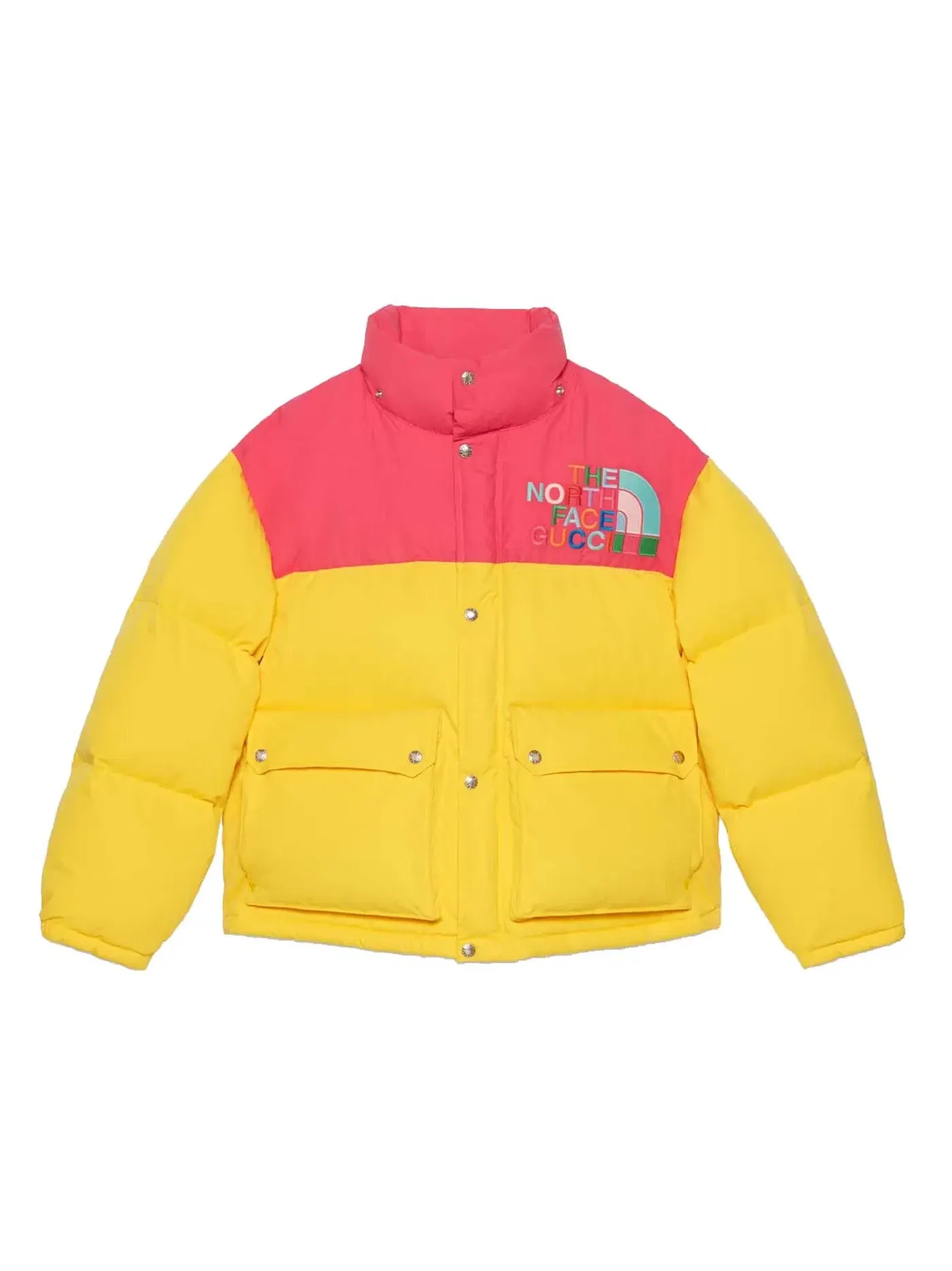 Женская куртка с принтом Jacket Gucci — изображение 2 из 3, желтый/мульти